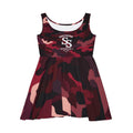 Red & Pink Camo Skater Dress – Southern Static Logo
