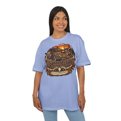 Southern Static Vintage Truck Tee — Retro Sunset Pickup Graphic T-Shirt