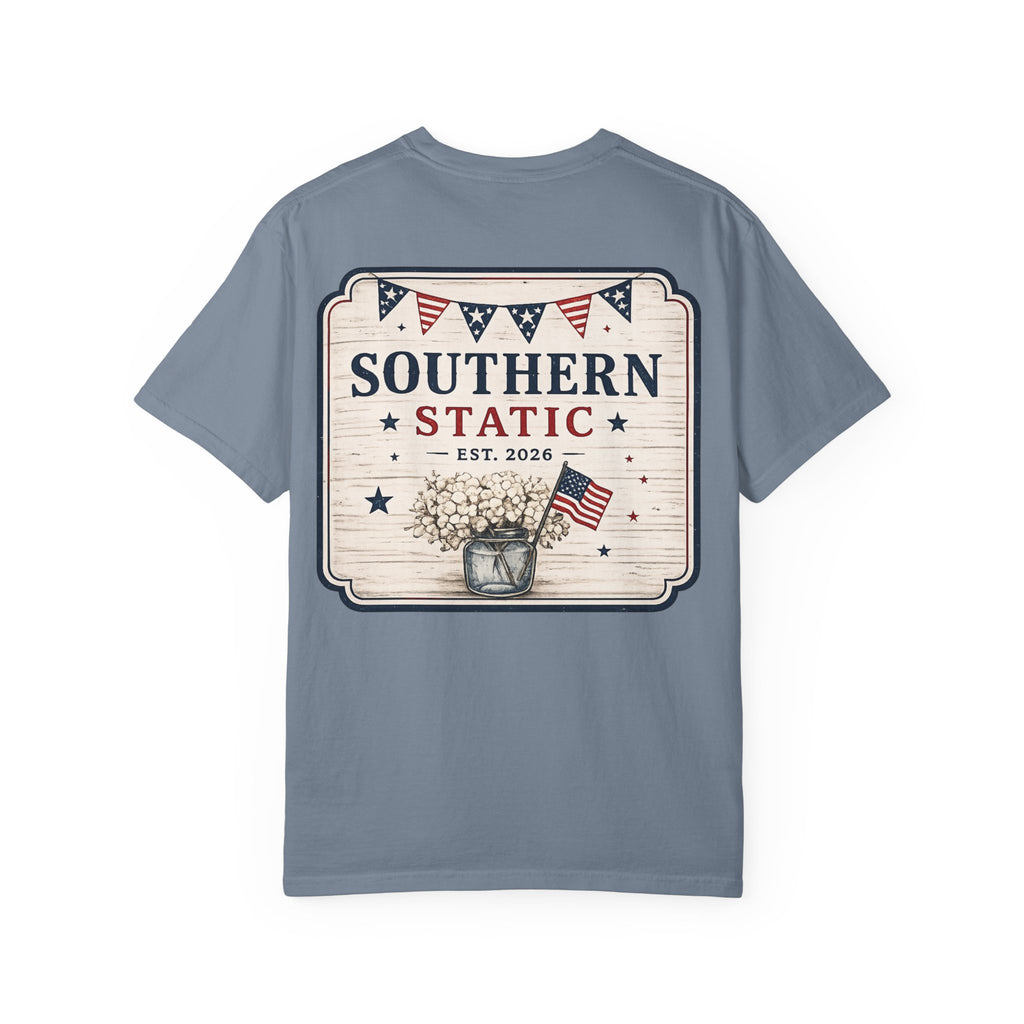 Women’s Southern Static Patriotic T-Shirt