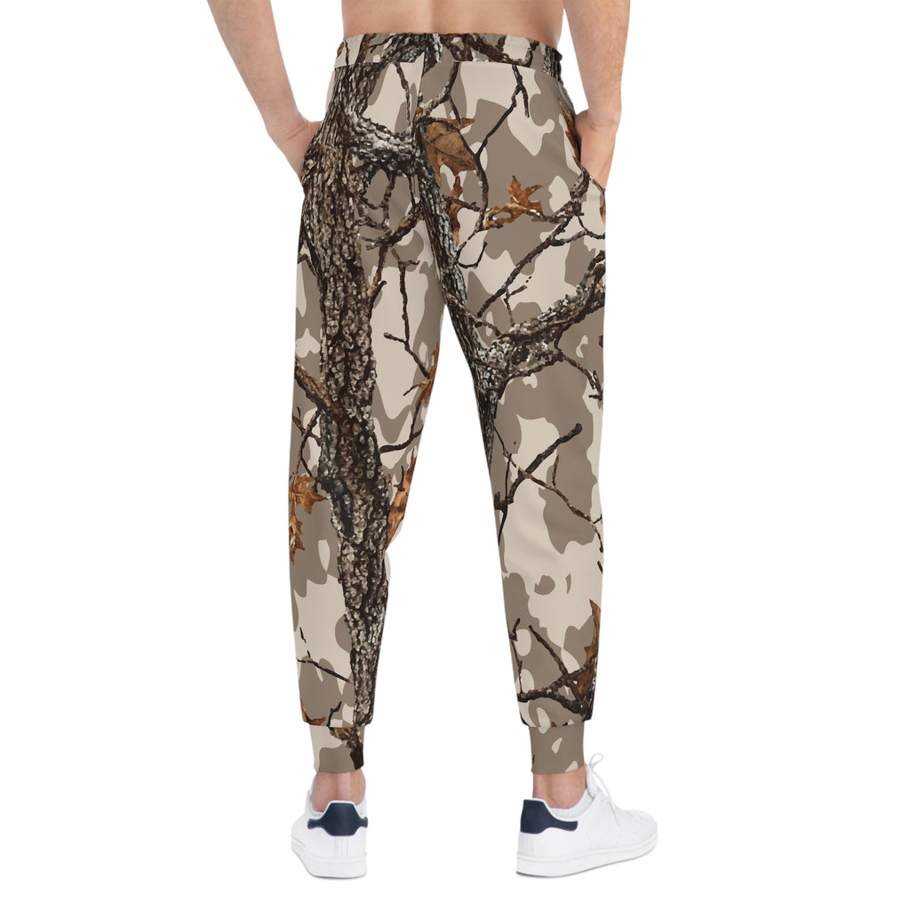 Camo Tree-Print Joggers — Realtree-Inspired Athletic Sweatpants