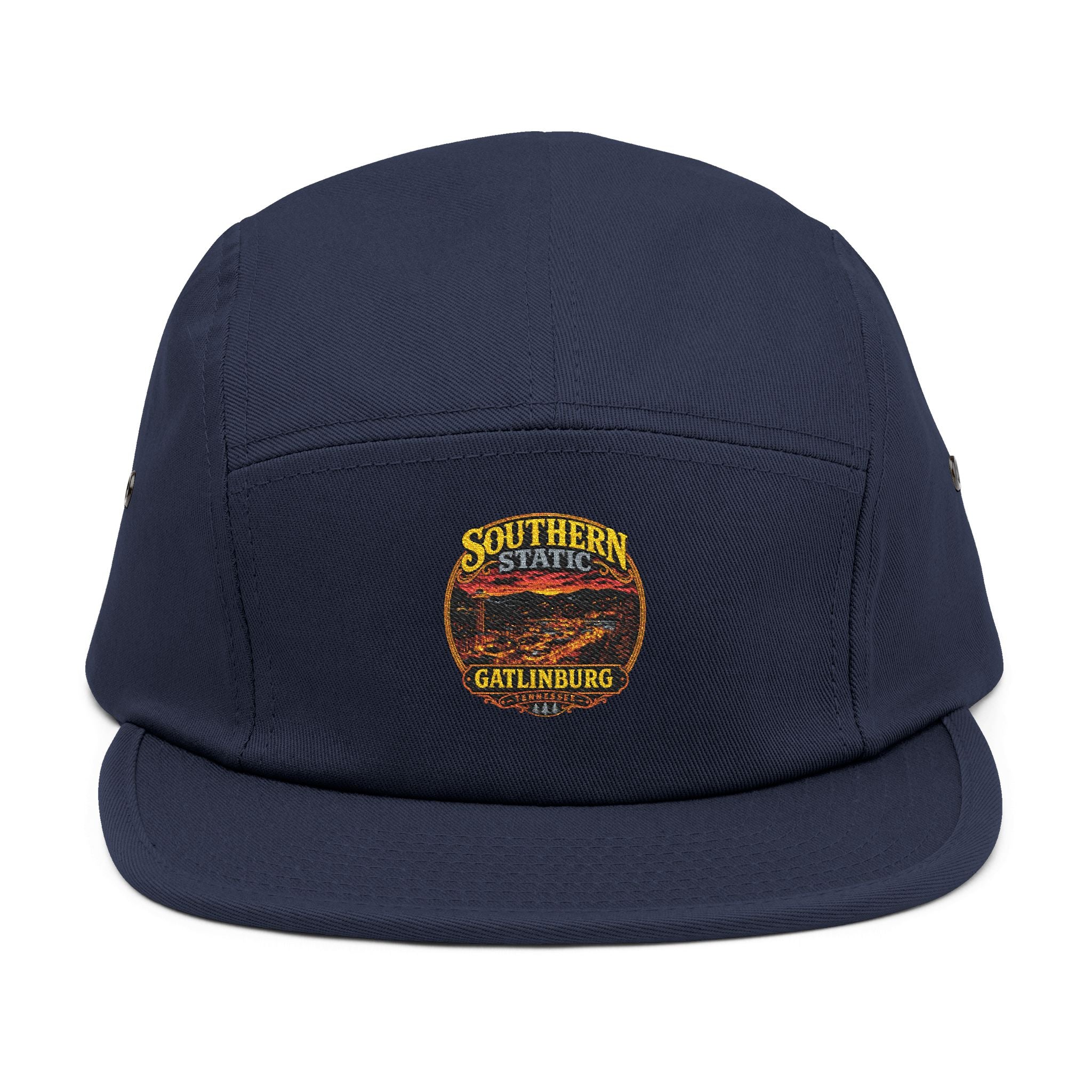 Southern State Gatlinburg Embroidered 5-Panel Cap | Khaki