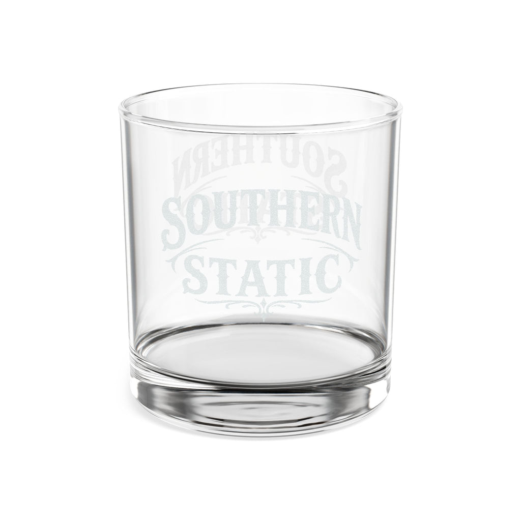 Southern Static engraved Rocks Glass | 10oz Whiskey Tumbler