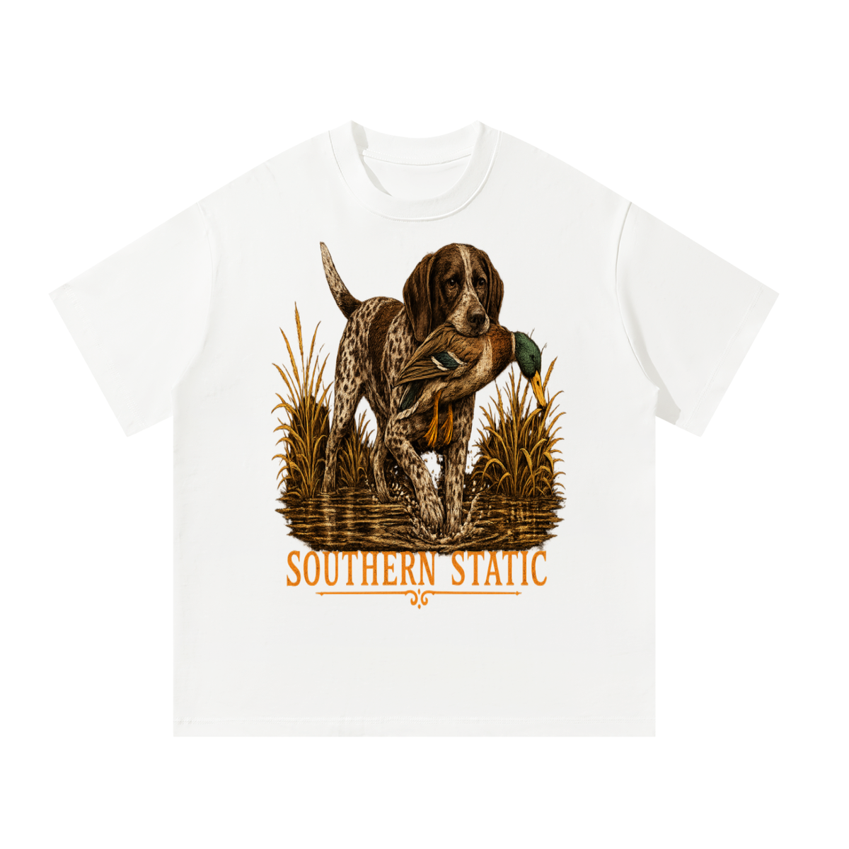 Southern Static: Marsh Retriever Oversized T-Shirt