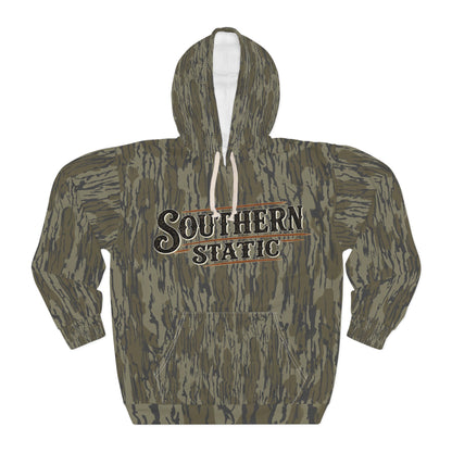 Camo "Southern Static" Hoodie — Realtree-Inspired Pullover for Outdoorsmen