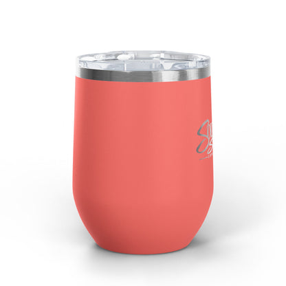 Southern Static 12oz Wine Tumbler - Insulated Stainless Steel Travel Cup