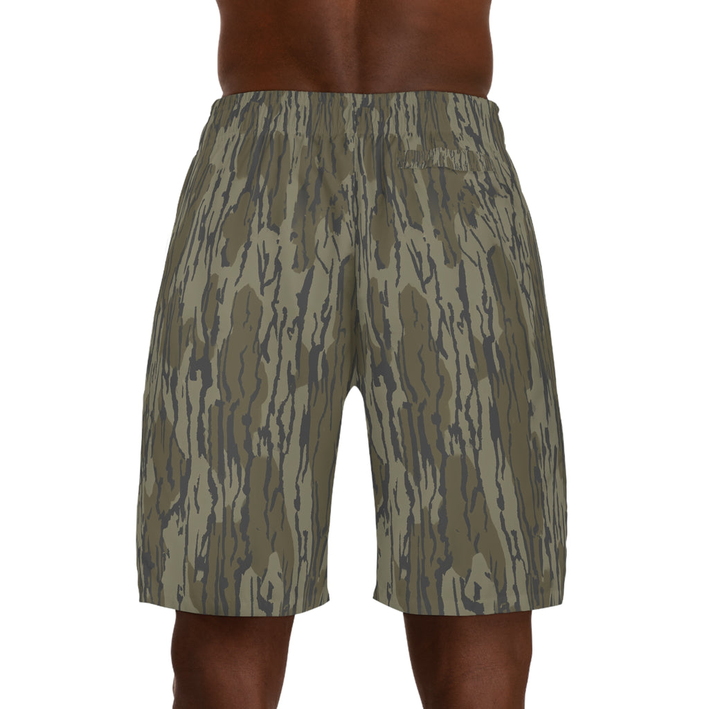 Camo 'Southern Static' Men's Jogger Shorts