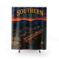 Southern Station Nashville Shower Curtain | Vintage Train Station Sunset