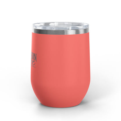 Southern Static 12oz Wine Tumbler - Insulated Stainless Steel Travel Cup