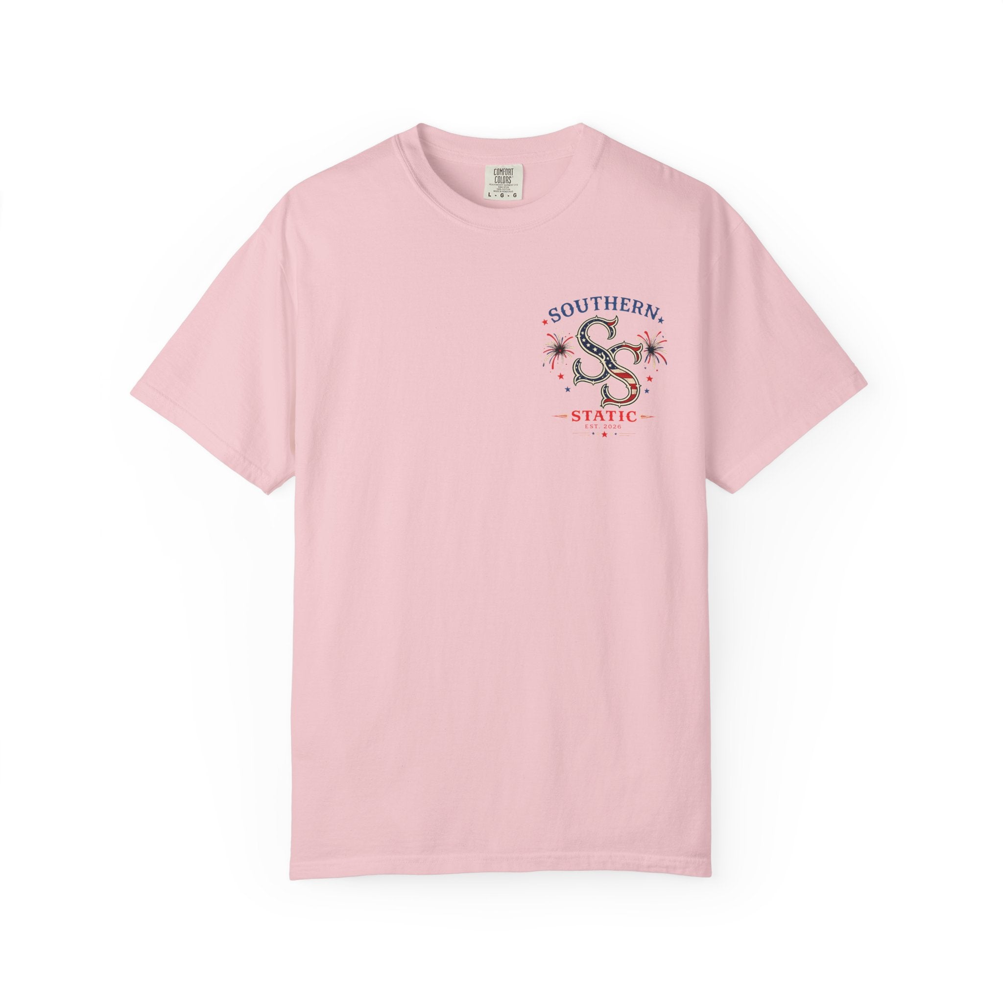 Women’s Southern Static Patriotic T-Shirt