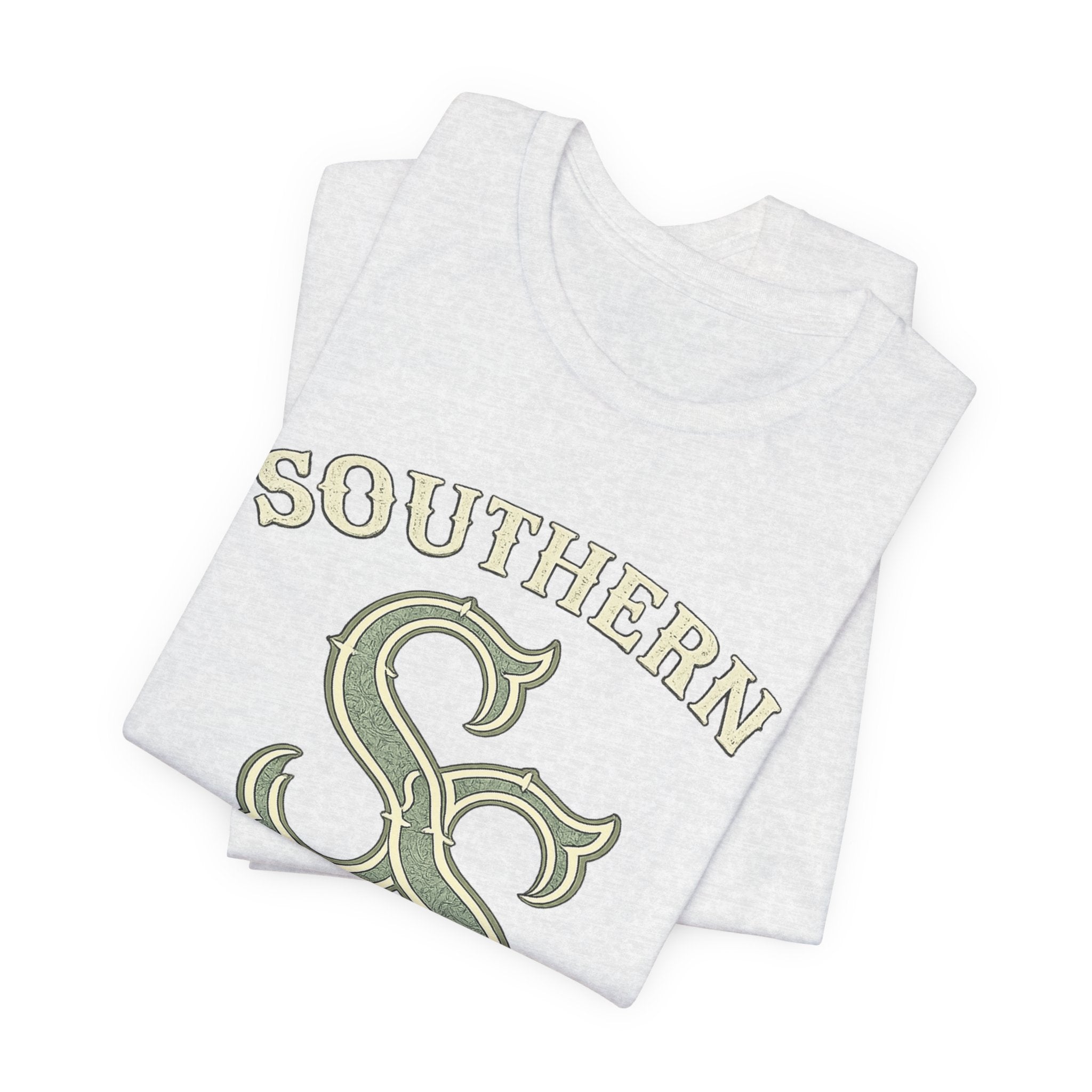Southern Static SS Logo Tee — Vintage Collegiate Graphic T-Shirt