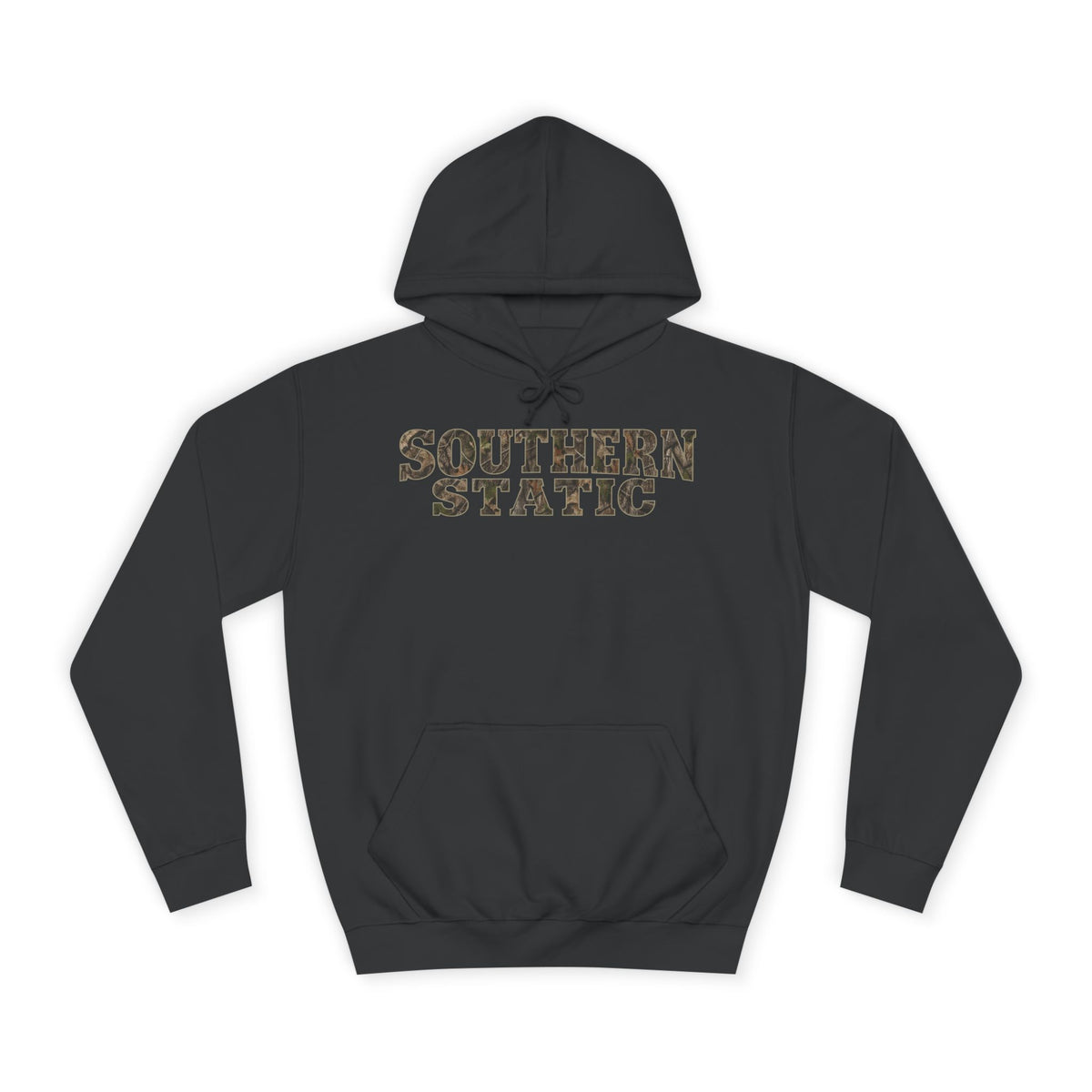 Southern Static Hoodie - Retro College Style Pullover