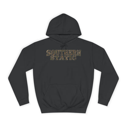 Southern Static Hoodie - Retro College Style Pullover