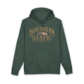 Southern Static distressed flag Hoodie | Americana vintage logo sweatshirt