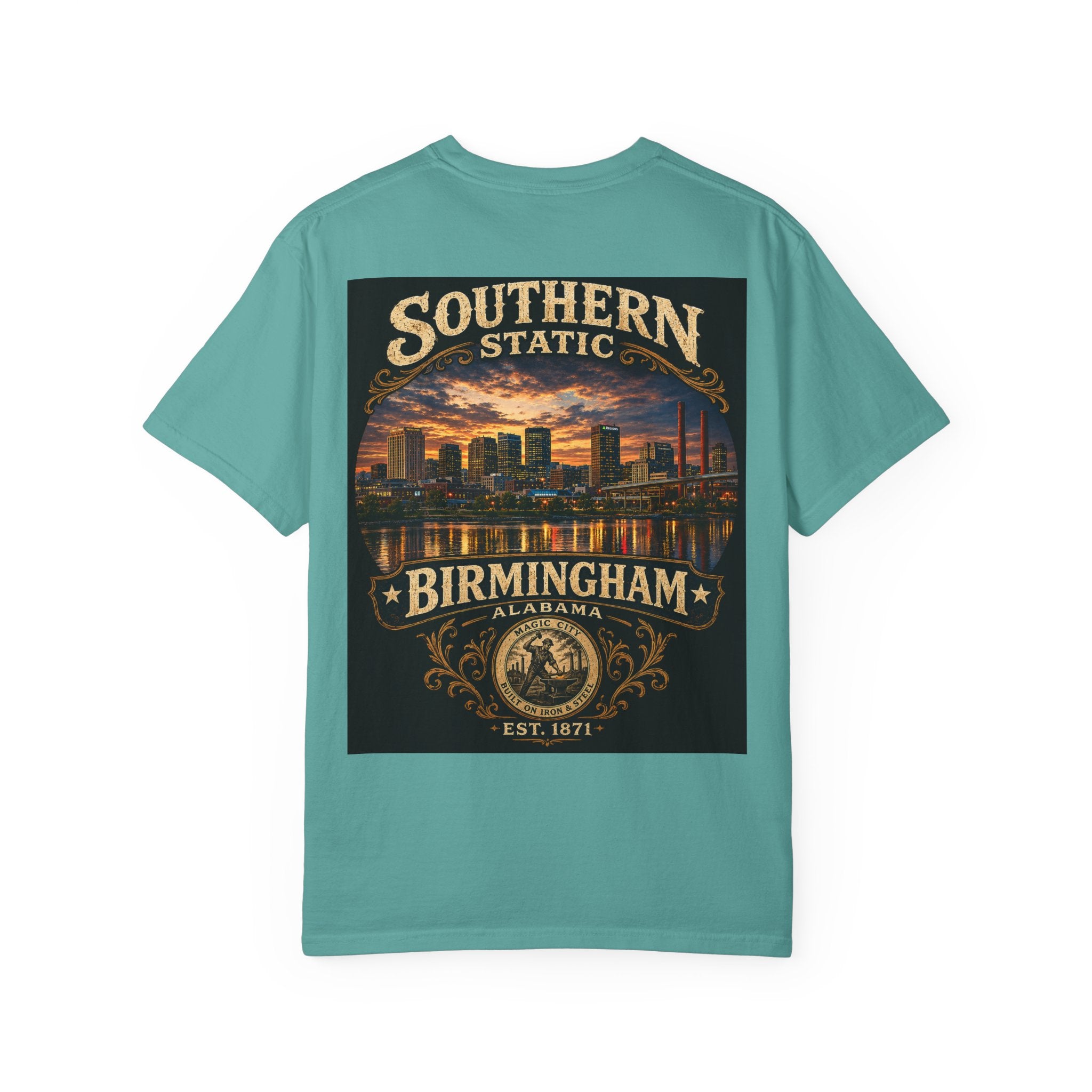 Southern Static Birmingham Skyline T-Shirt