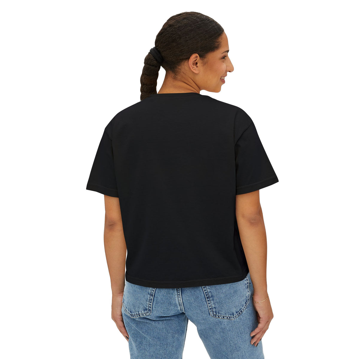 Southern Static Labrador Graphic Tee — Women's Boxy T-Shirt