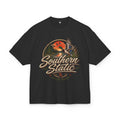 Southern Static Duck Hunting Tee — Retro Outdoors Sunset Graphic Shirt