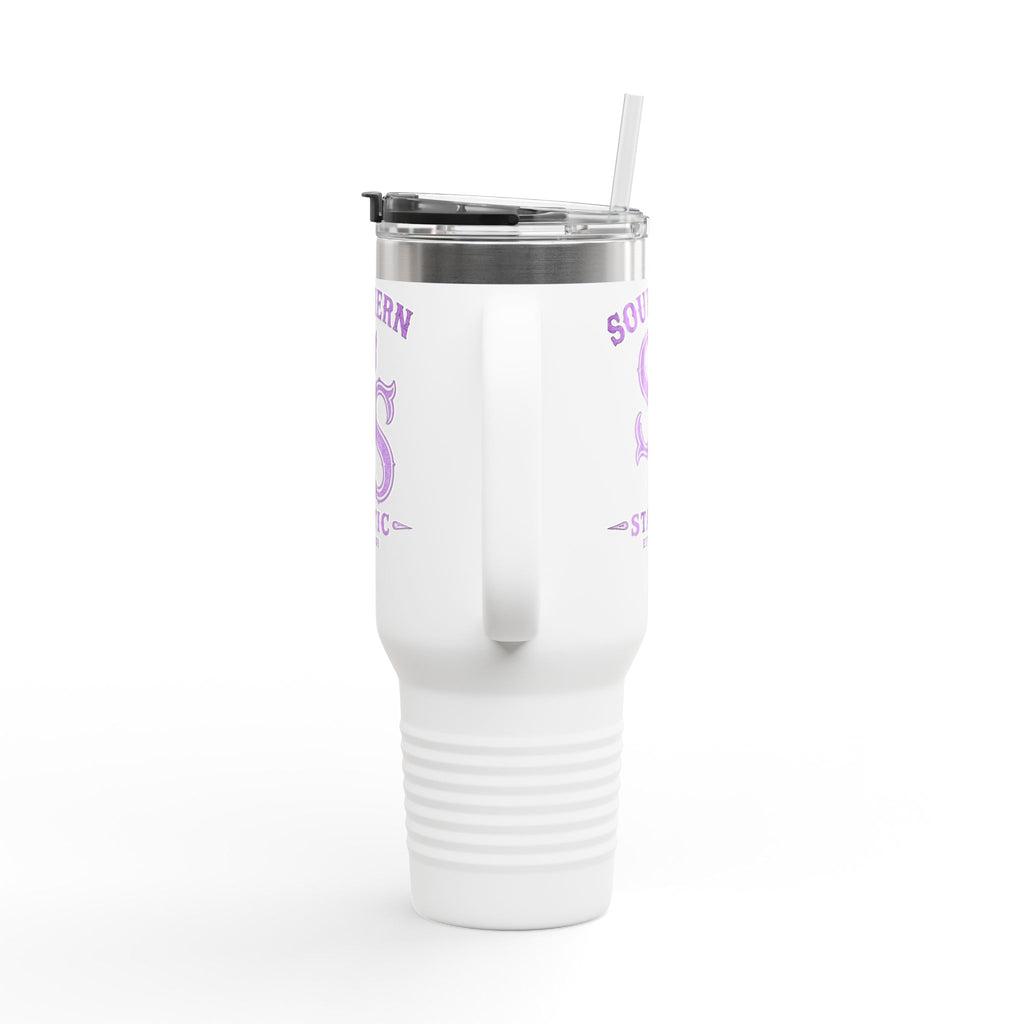 40oz Insulated Travel Mug — Southern Static Logo Stainless Tumbler