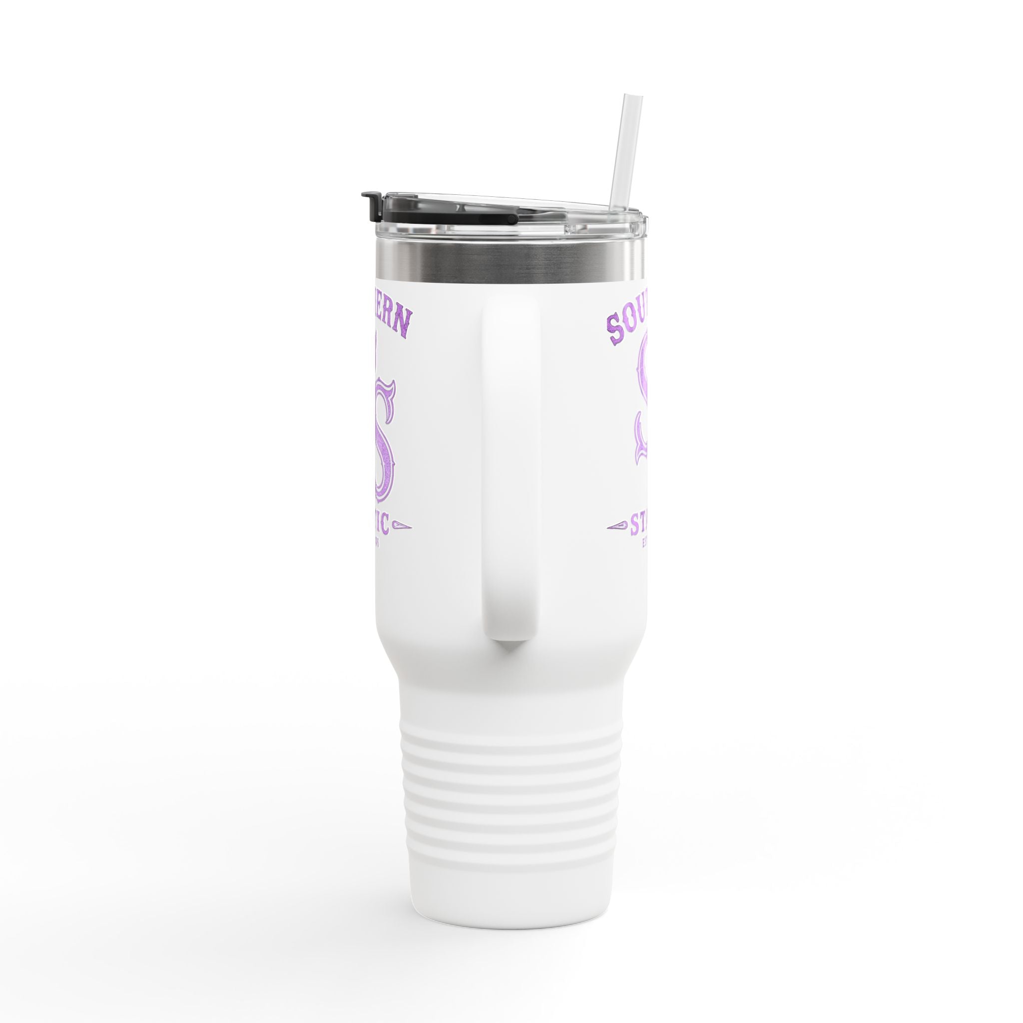 40oz Insulated Travel Mug — Southern Static Logo Stainless Tumbler