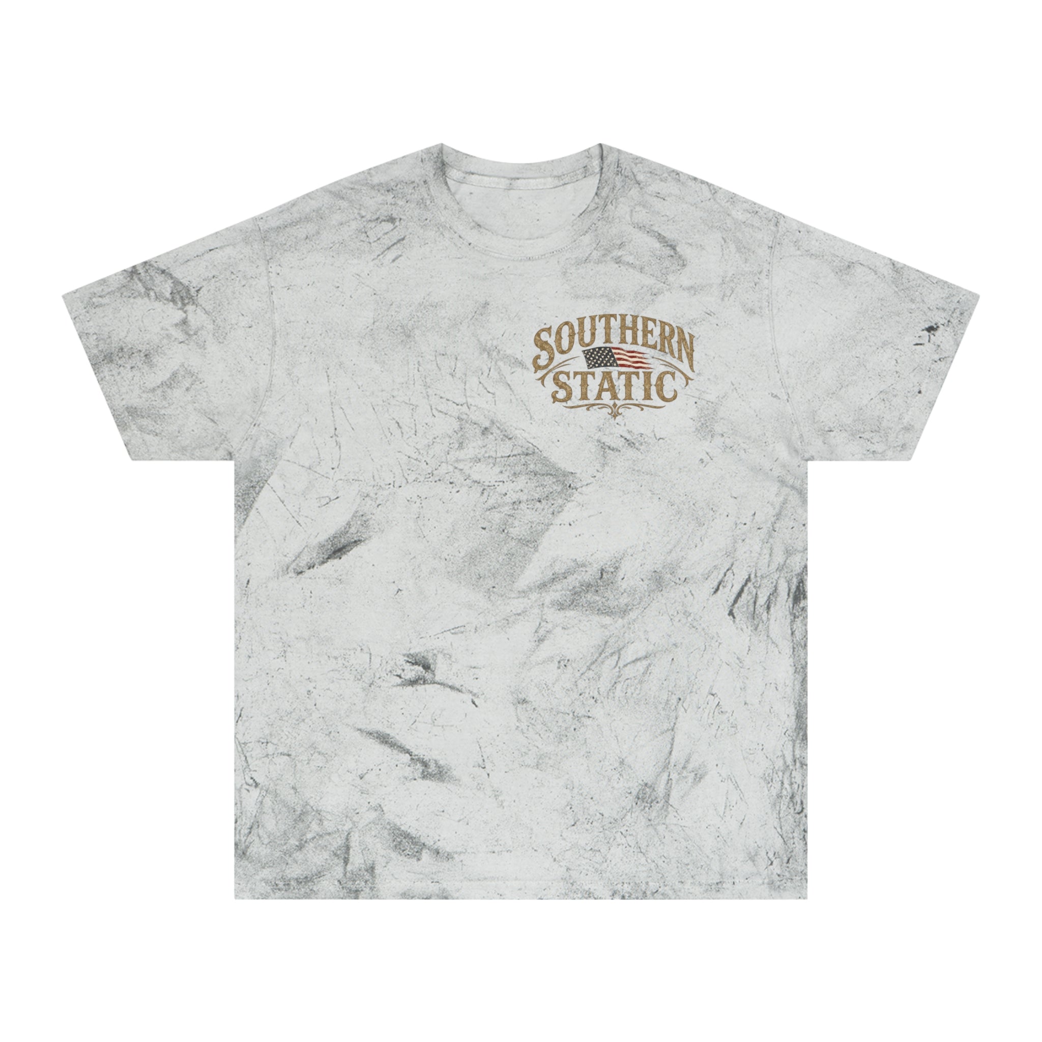 Southern Static Vintage Town Graphic T-Shirt | Dye Wash Tee