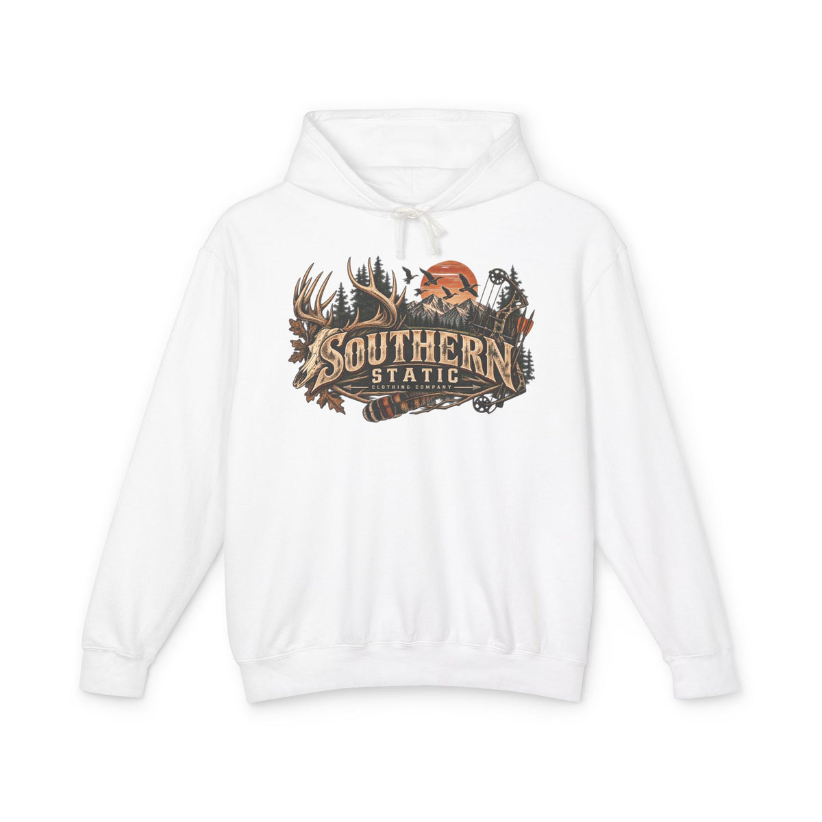 Unisex Lightweight Hooded Sweatshirt