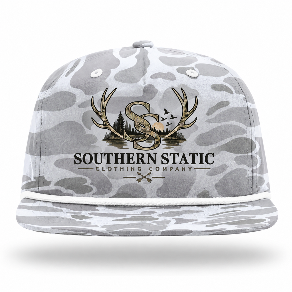 Umpqua Gramps Snapback Cap — Southern Static Antlers Logo Hat