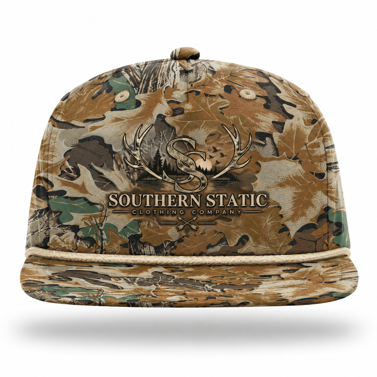 Umpqua Gramps Snapback Cap — Southern Static Antlers Logo Hat