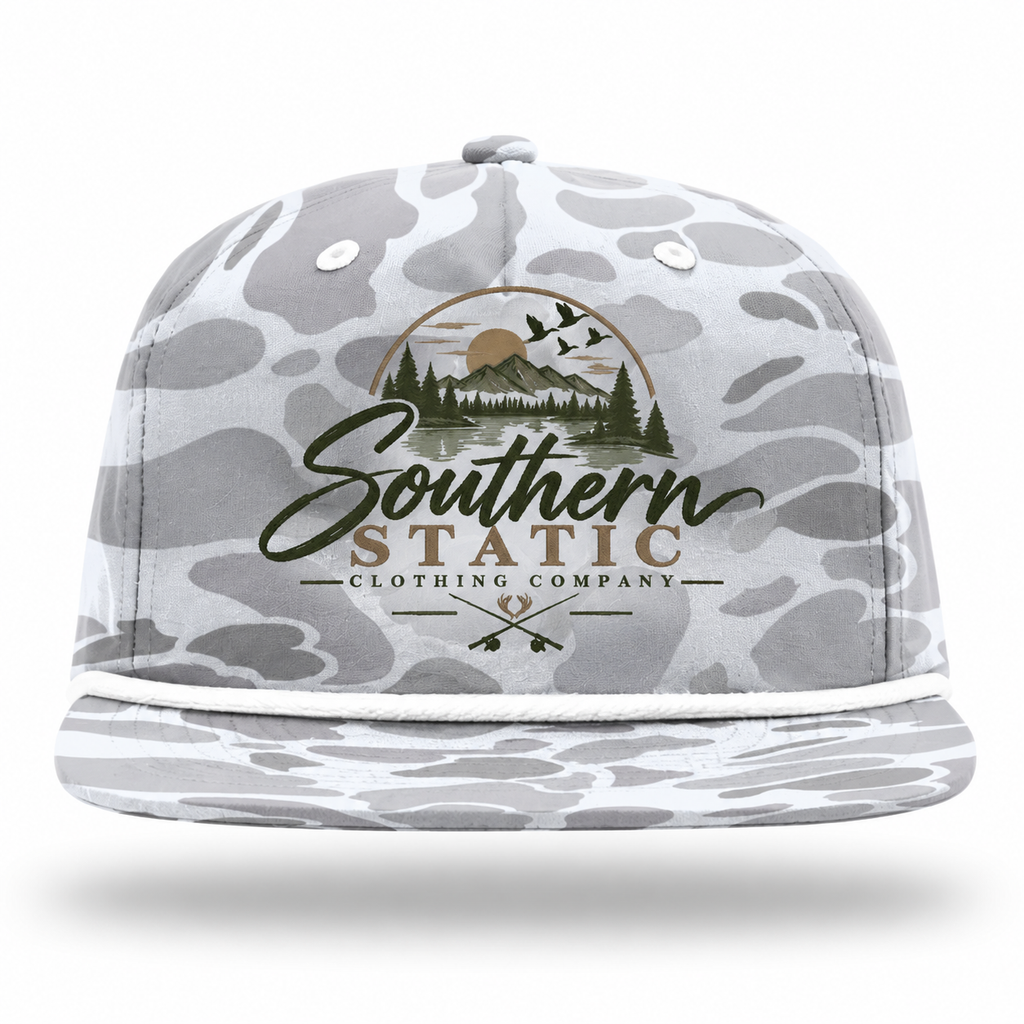 Snapback Hat — "Southern Static" Scenic Umpqua Gramps Cap