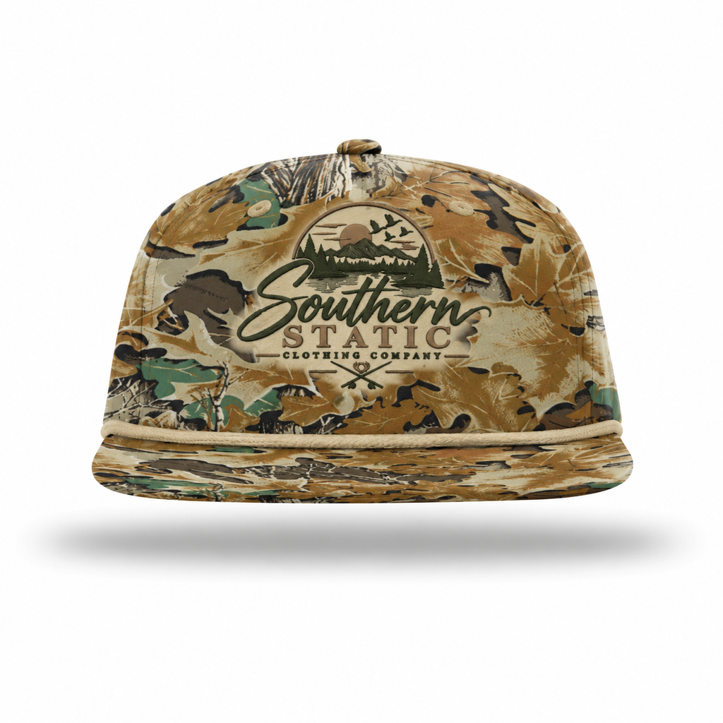 Snapback Hat — "Southern Static" Scenic Umpqua Gramps Cap