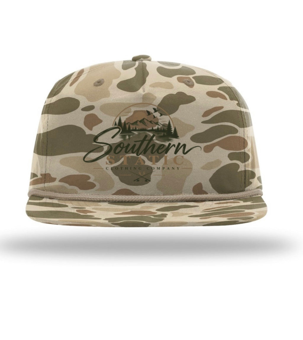 Snapback Hat — "Southern Static" Scenic Umpqua Gramps Cap