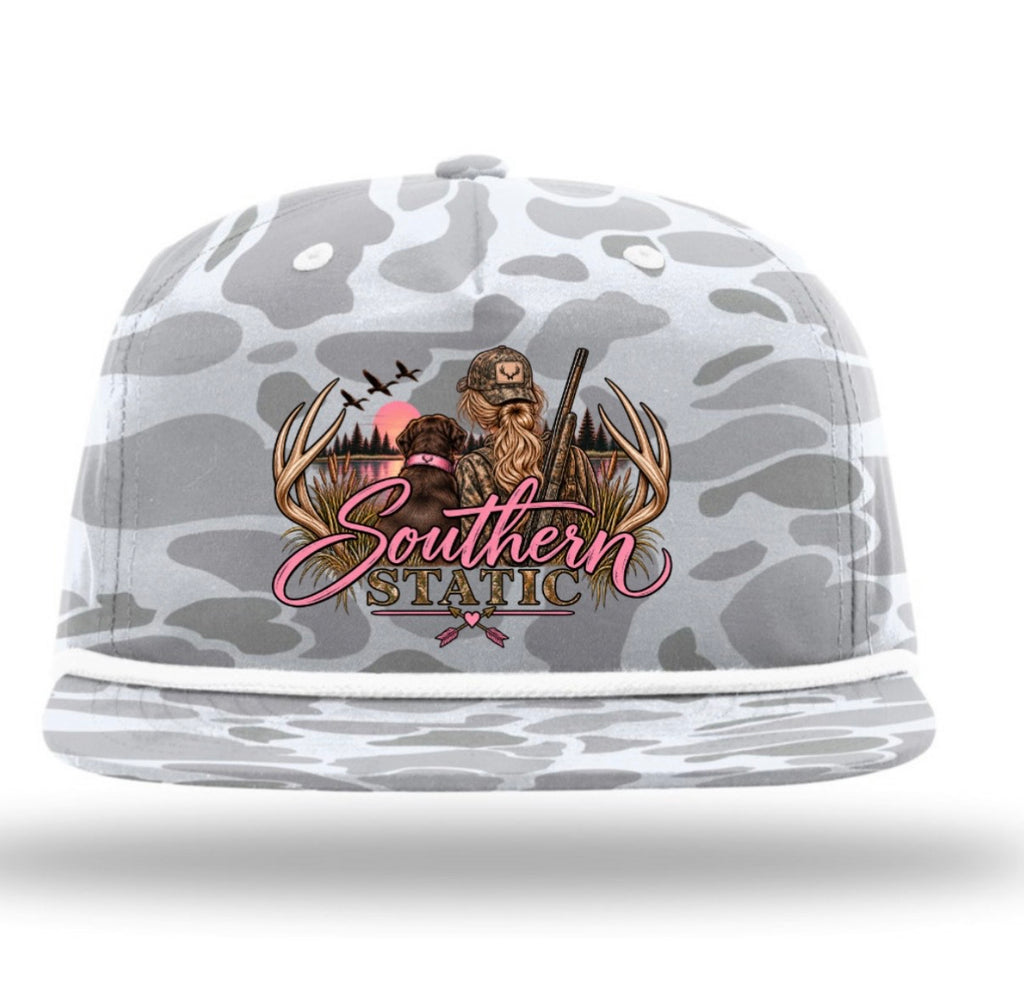 Southern Static Hunting Cap – Umpqua Gramps Graphic Snapback