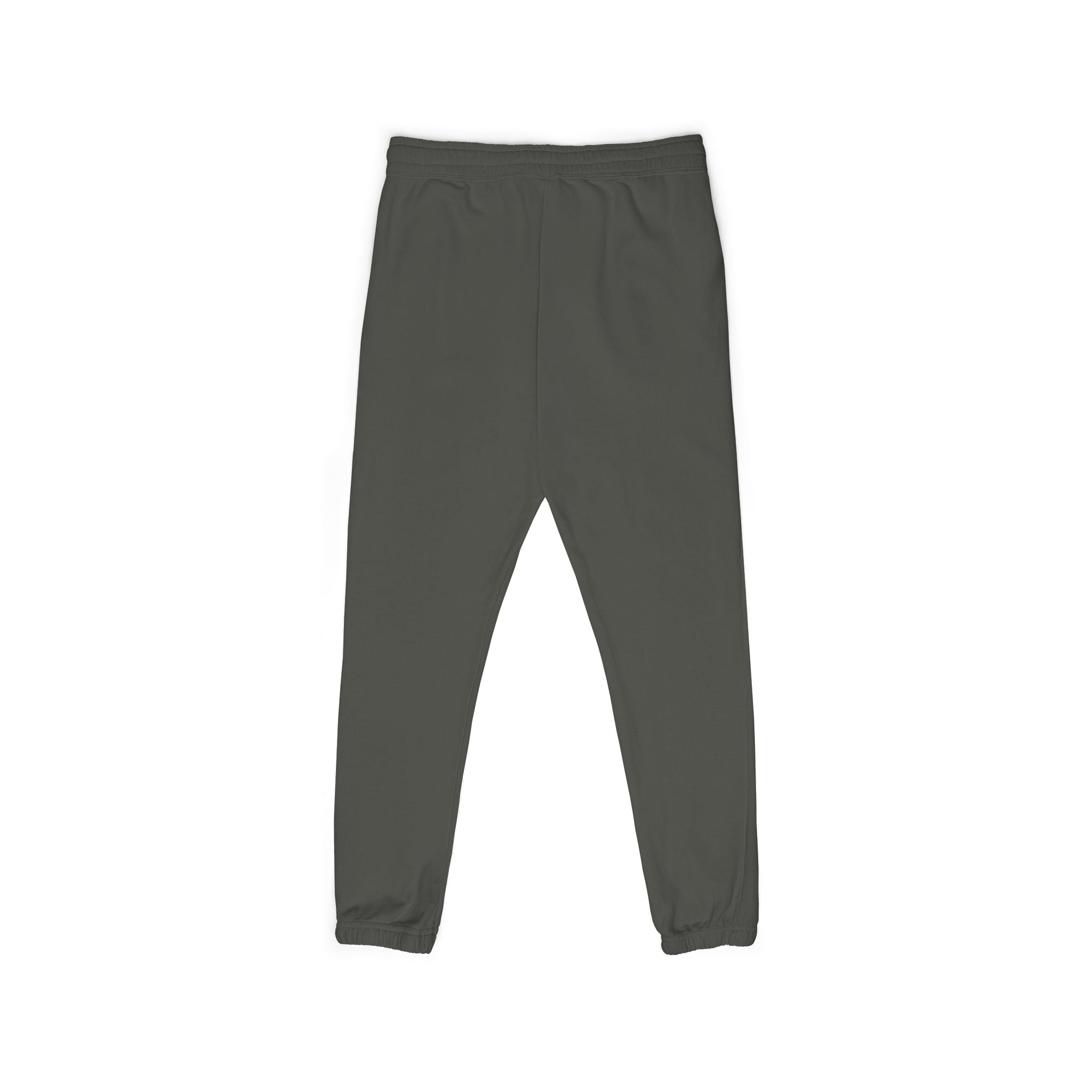 Embroidered 'S' Floral Sweatpants – Garment-Dyed Fleece Joggers