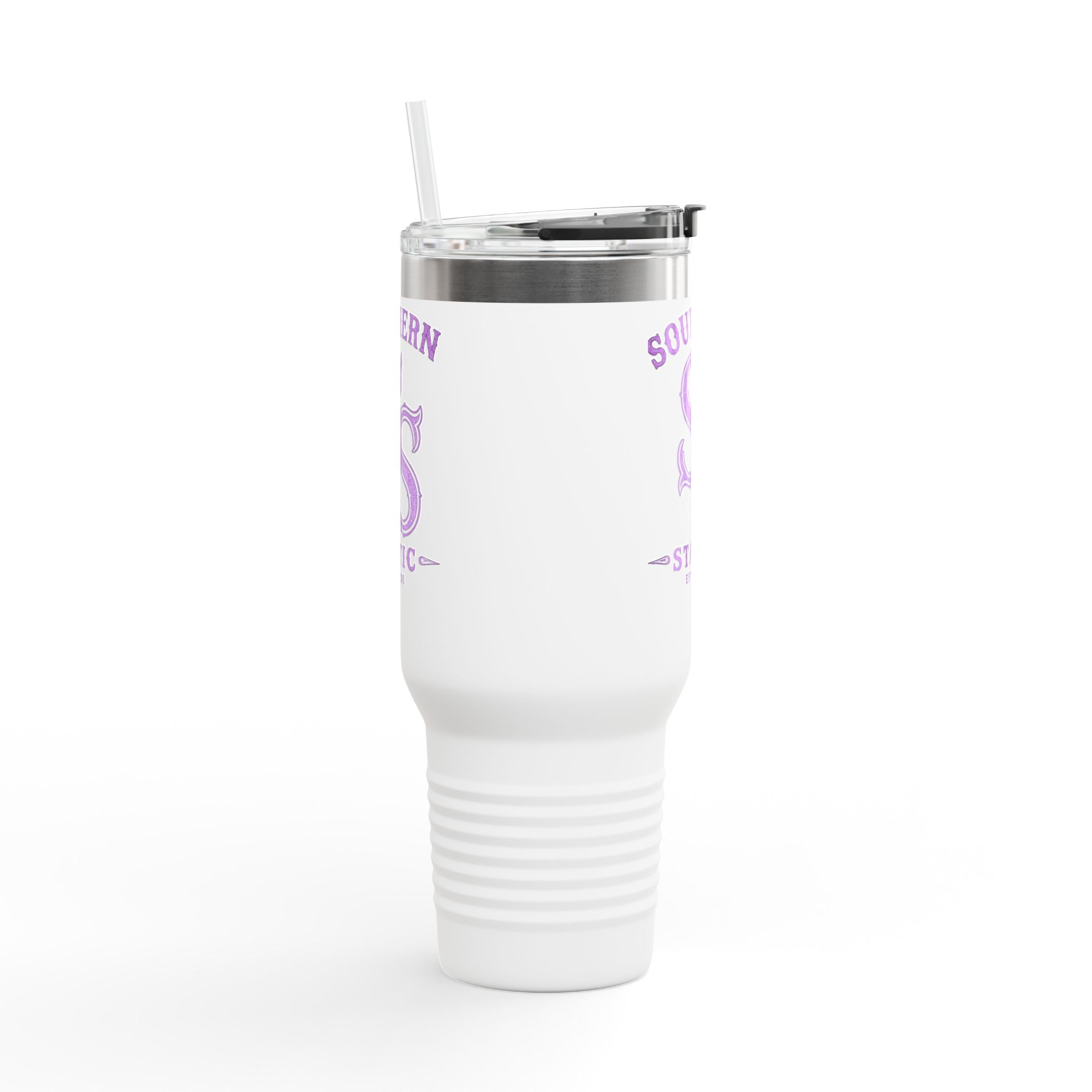 40oz Insulated Travel Mug — Southern Static Logo Stainless Tumbler