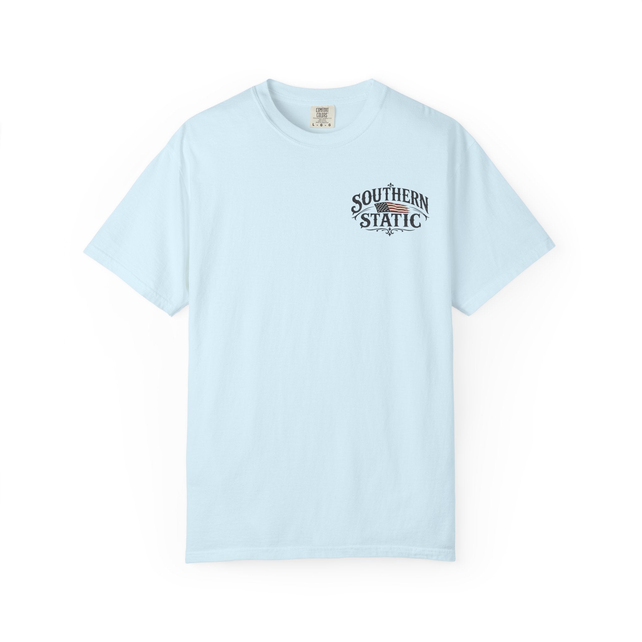 Southern Static Windmill T-Shirt — Vintage Sunset Graphic Tee