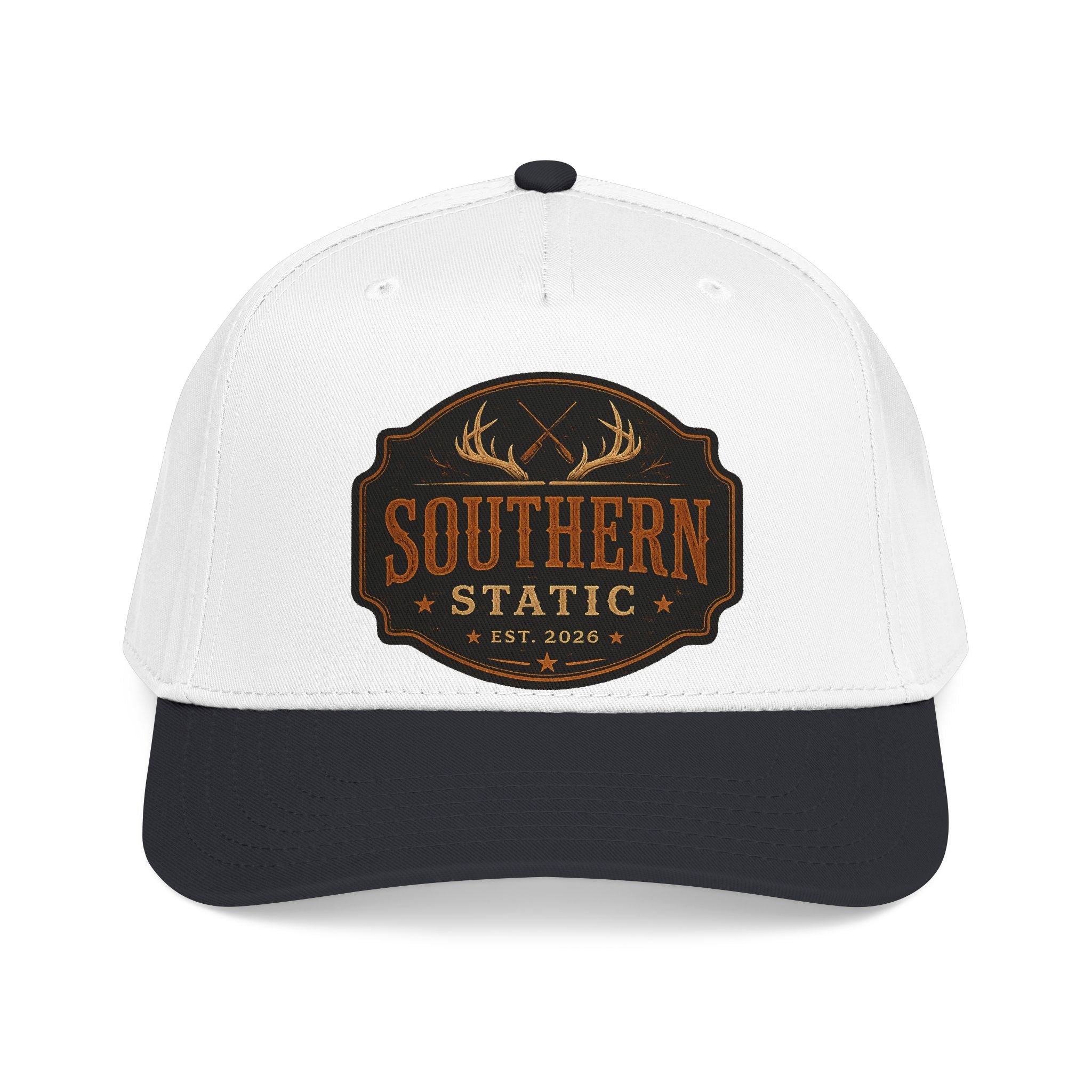 Southern Static Leather Patch Baseball Cap