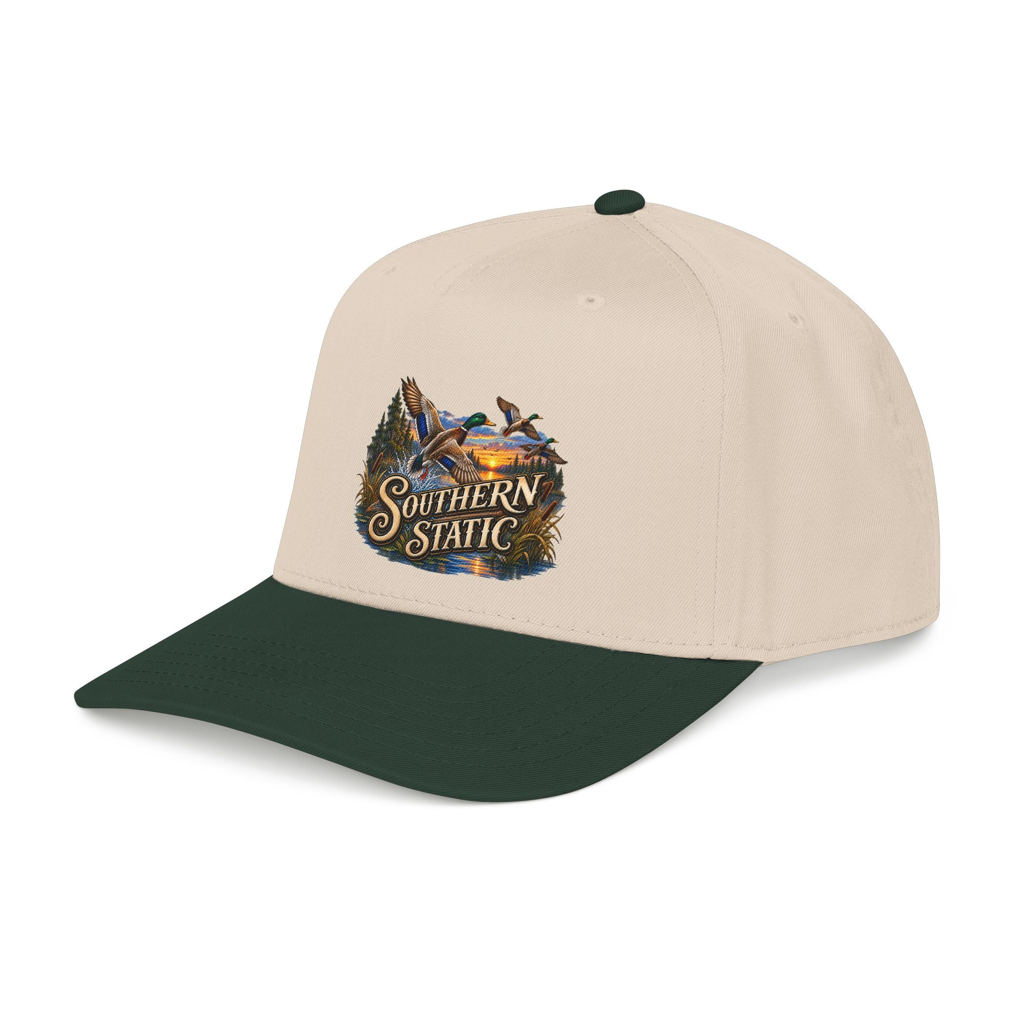 Southern Static Duck Hunting Baseball Cap