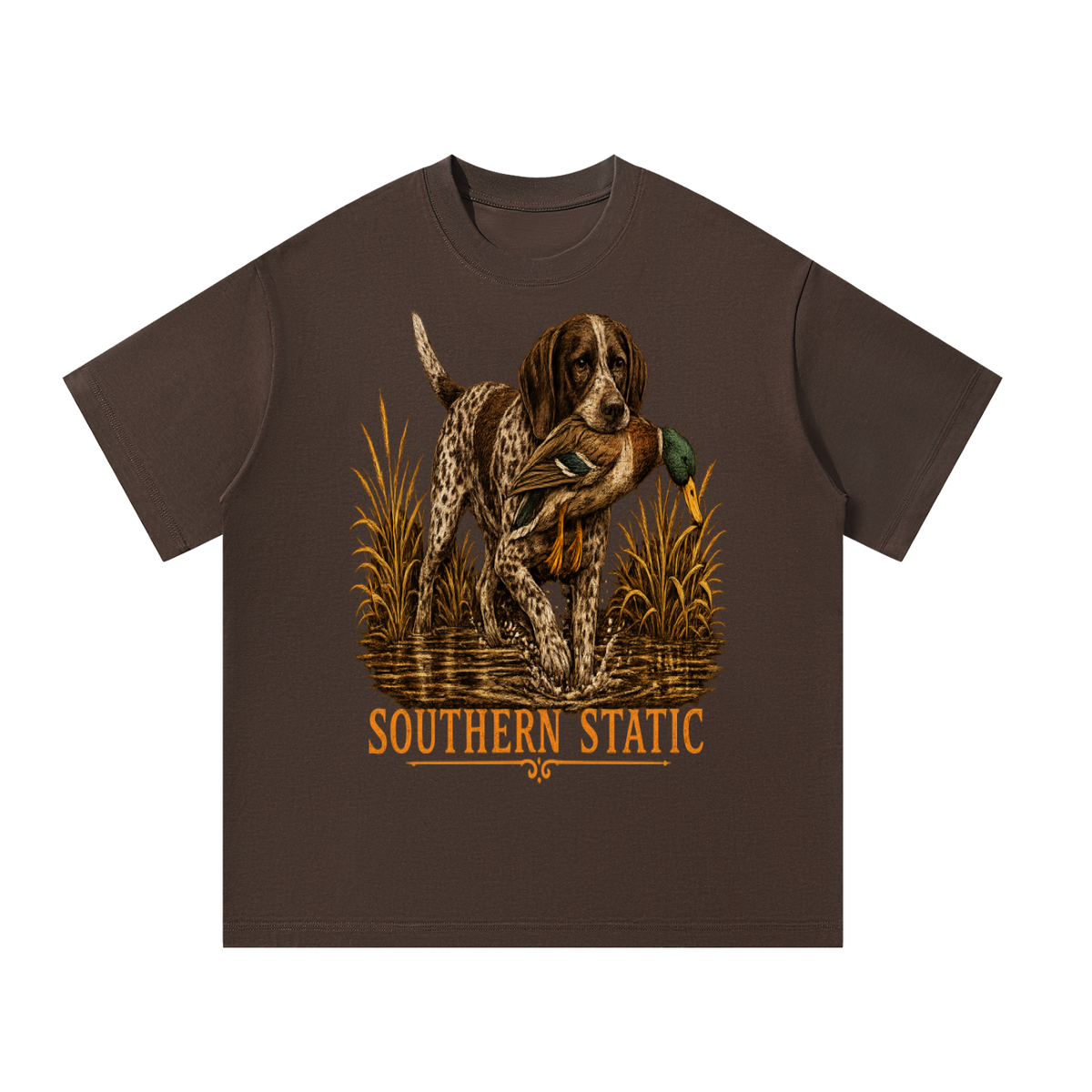 Southern Static: Marsh Retriever Oversized T-Shirt
