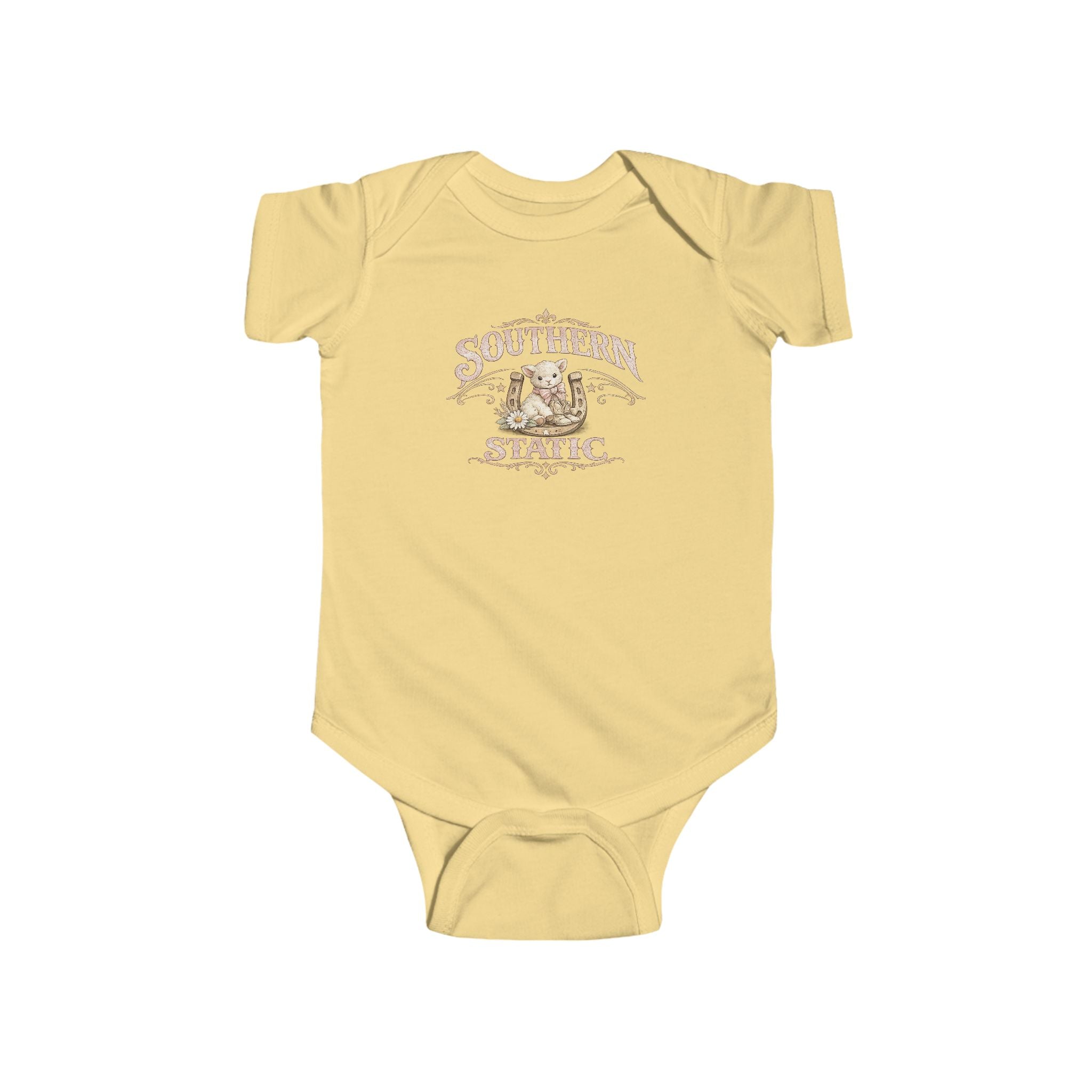 Infant Bodysuit - Vintage Southern Belle Graphic Baby Onesie
