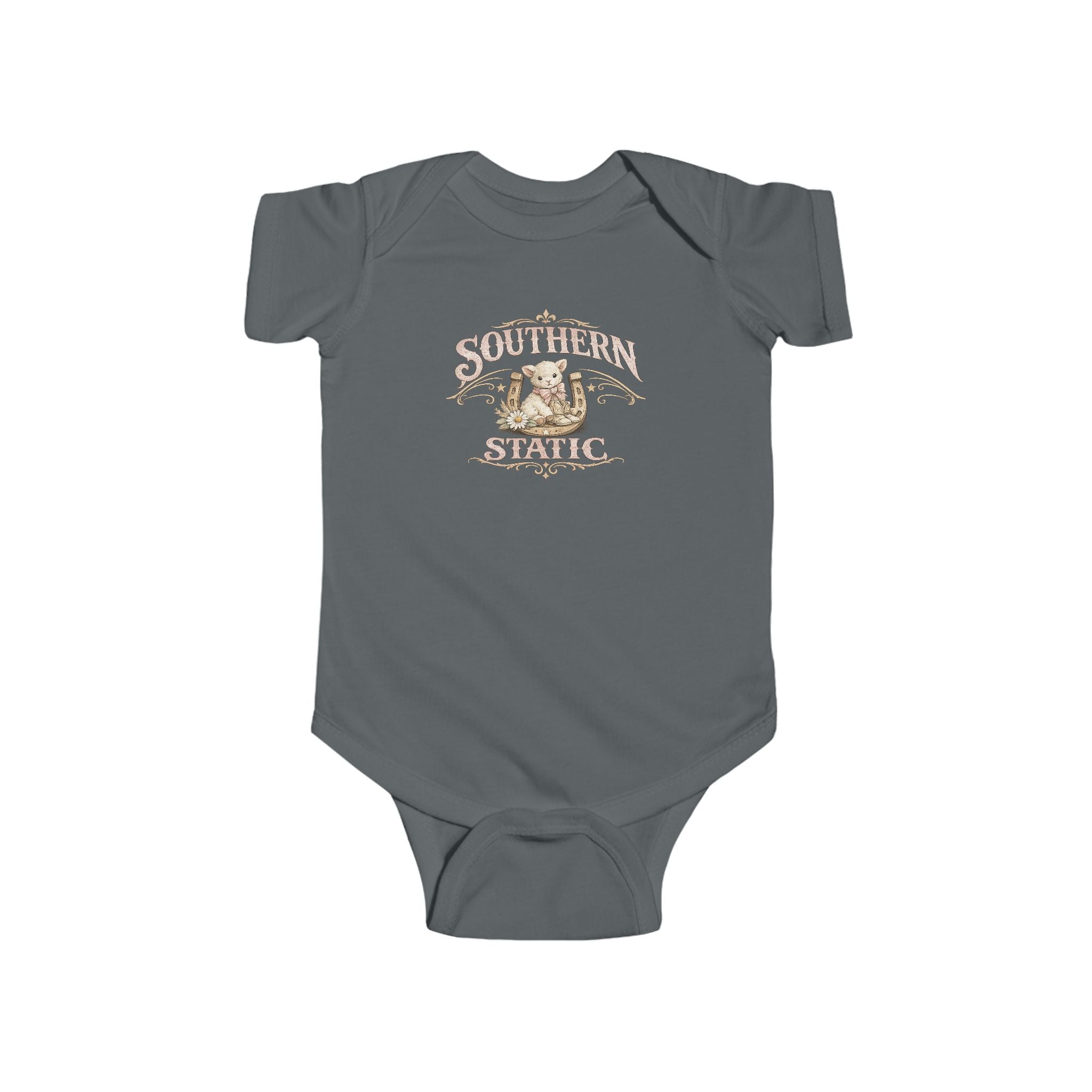 Infant Bodysuit - Vintage Southern Belle Graphic Baby Onesie