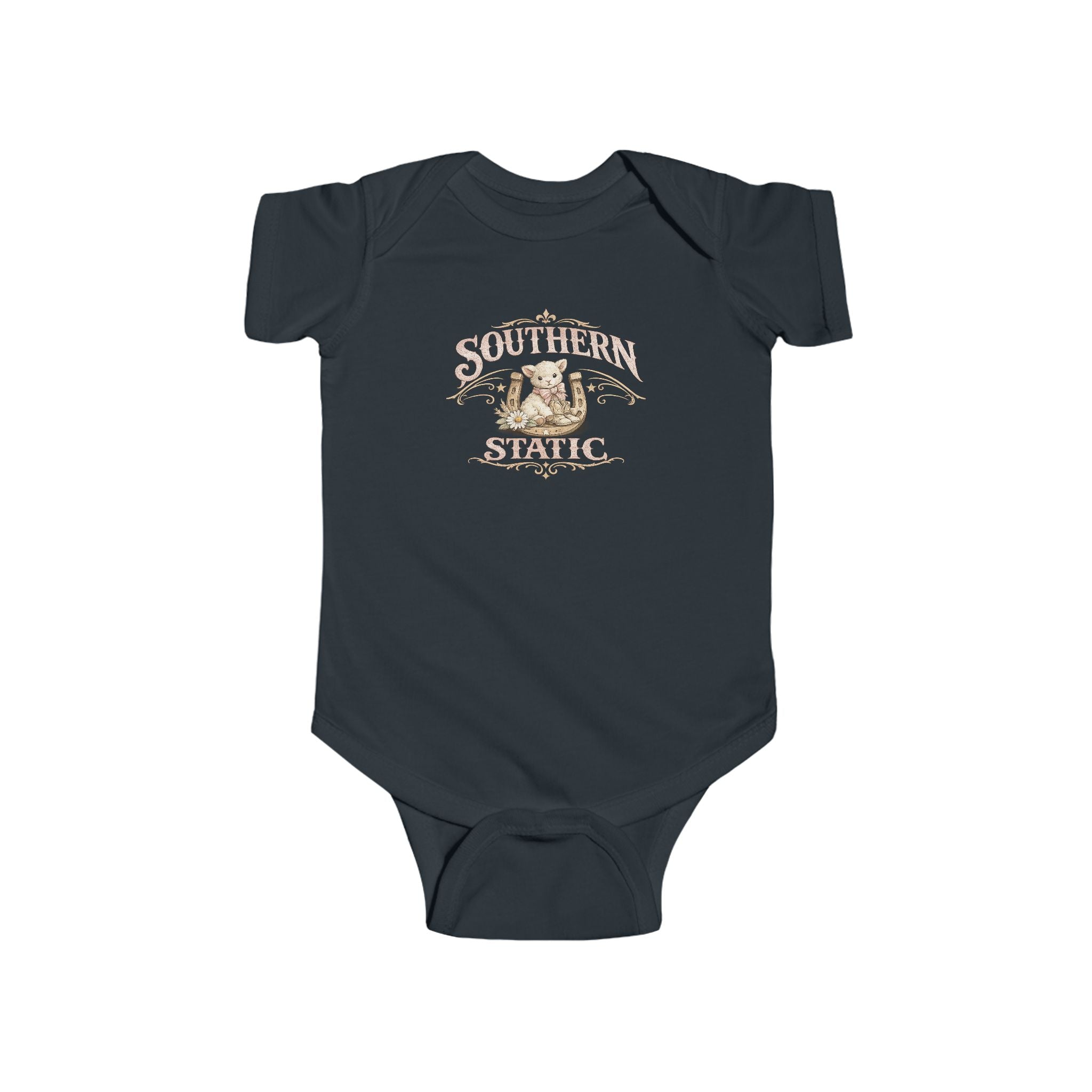 Infant Bodysuit - Vintage Southern Belle Graphic Baby Onesie