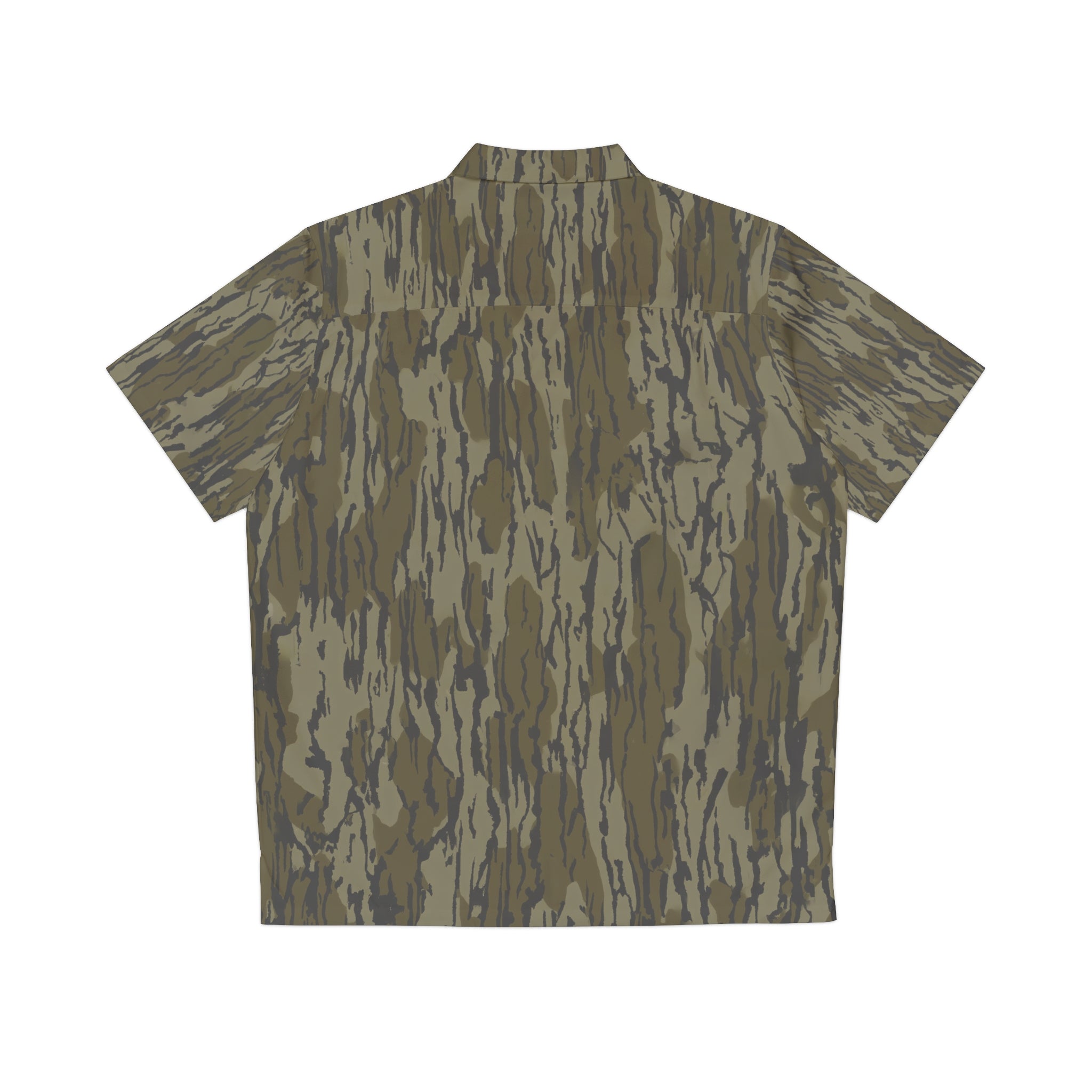 Men's Camo Hawaiian Shirt - Southern State 'SS' Logo AOP Camp Shirt