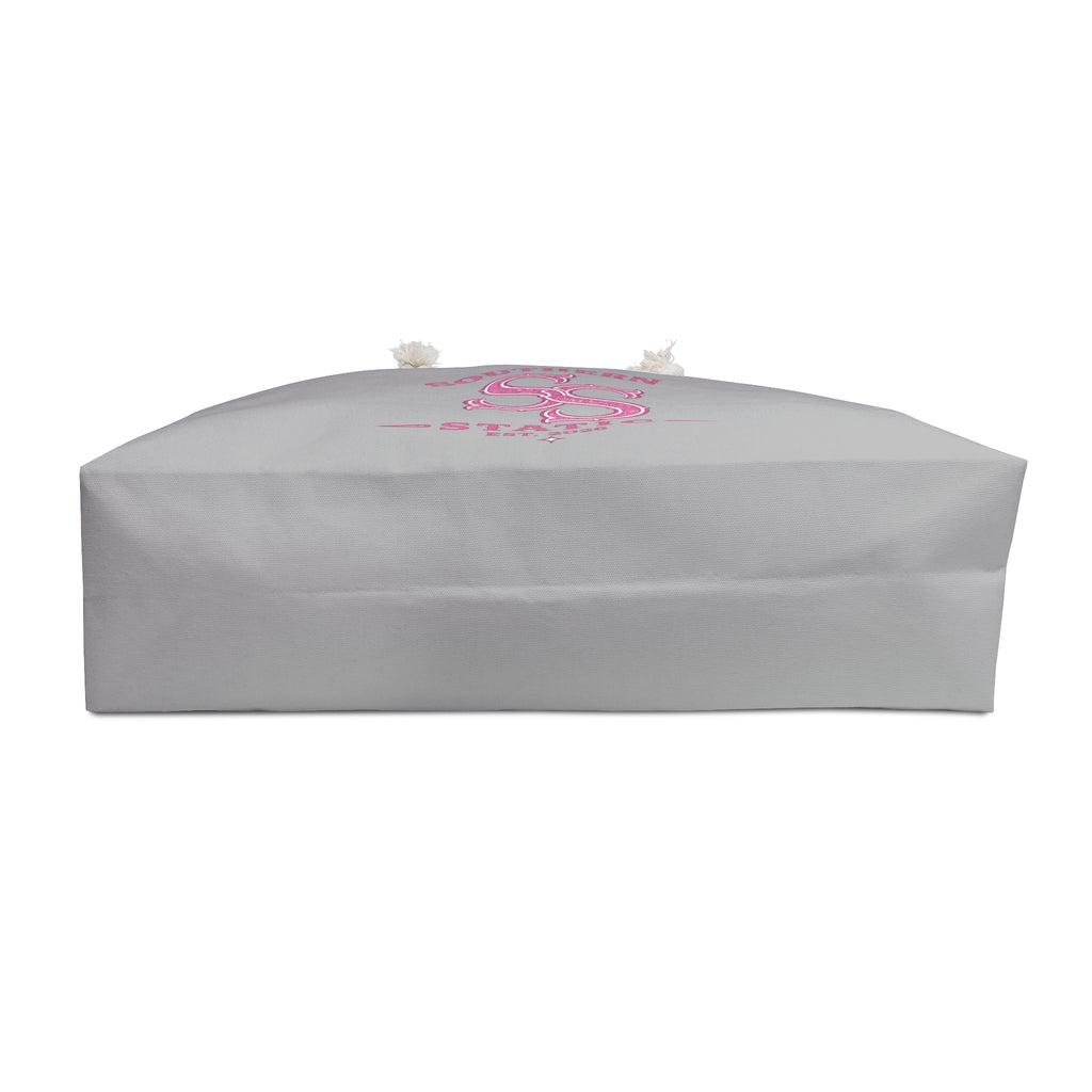 Southern Static Weekender Bag — Pink Logo Travel Tote