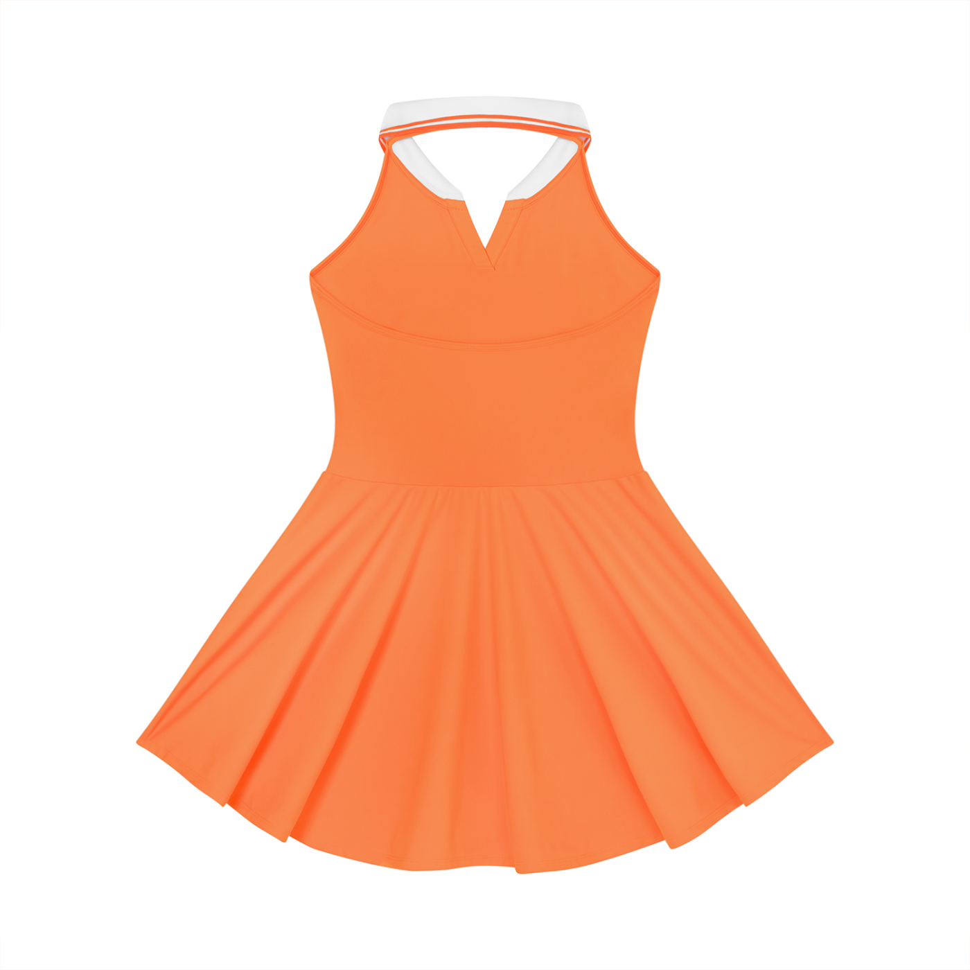 Southern Static Women's Collared Halter A-Line Tennis Dress