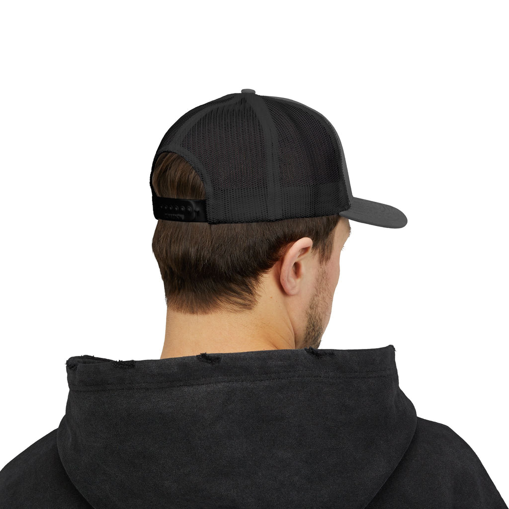 Franklin Vintage Truck Patch Snapback Trucker Cap | Retro Truck Logo