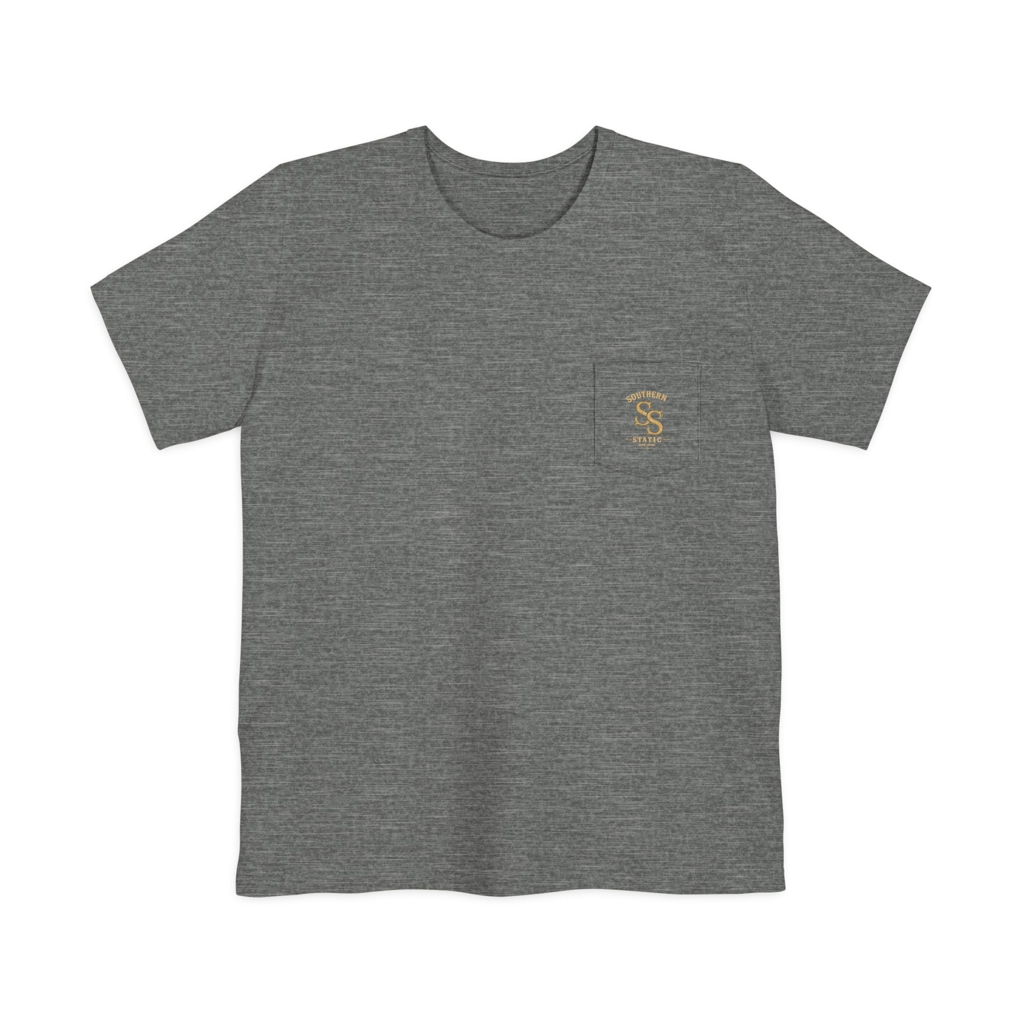 Southern Static Maury Pocket T-Shirt — Nashville Night Skyline Tee