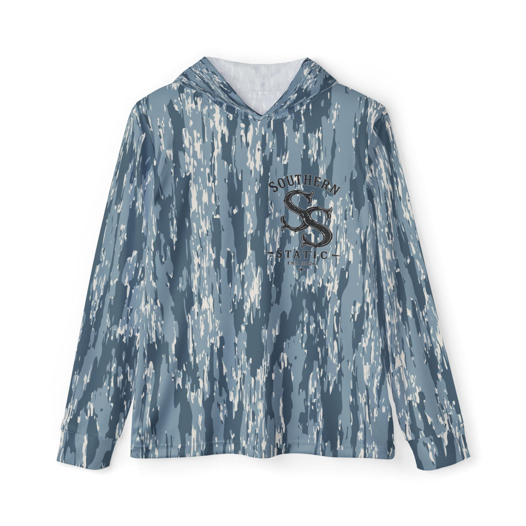 Southern Static Camo Hoodie - Men's Sports Warmup Pullover