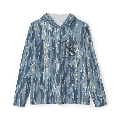Southern Static Camo Hoodie - Men's Sports Warmup Pullover