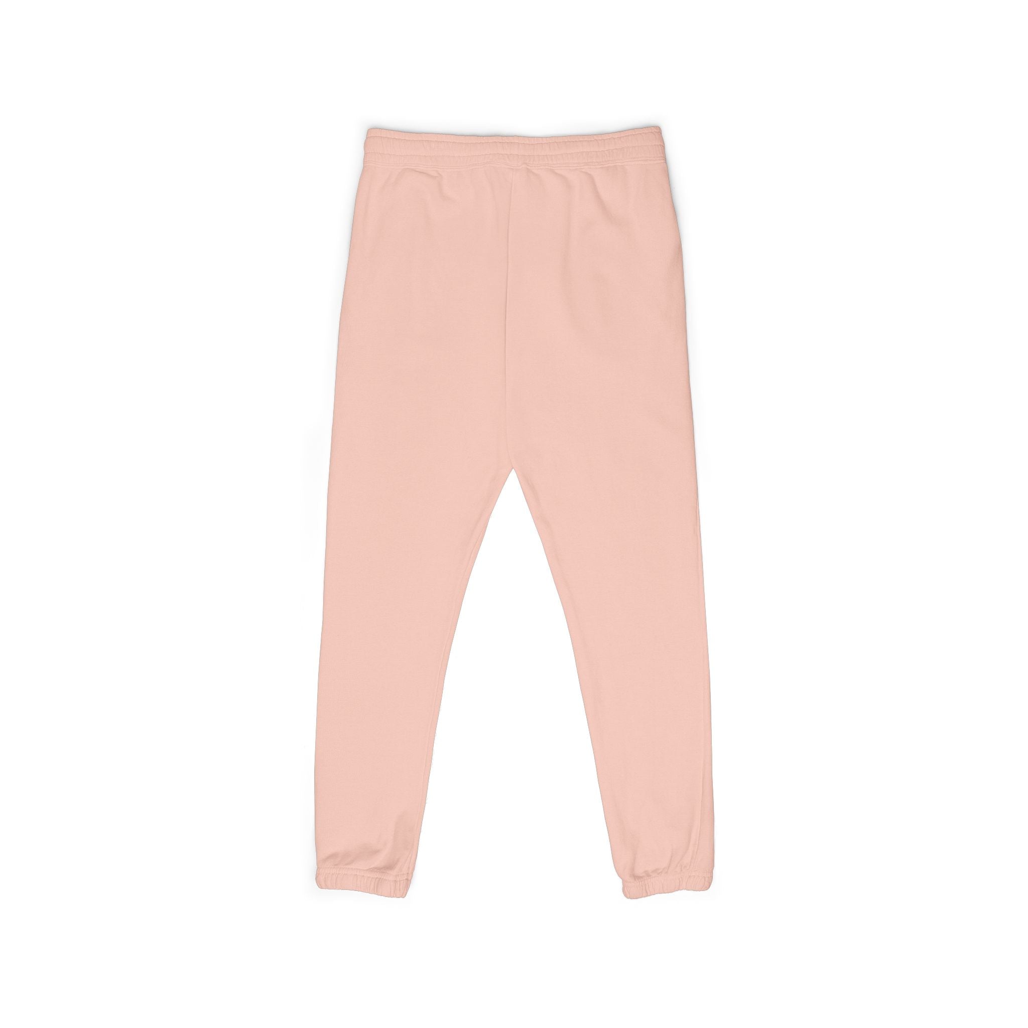 Embroidered 'S' Floral Sweatpants – Garment-Dyed Fleece Joggers