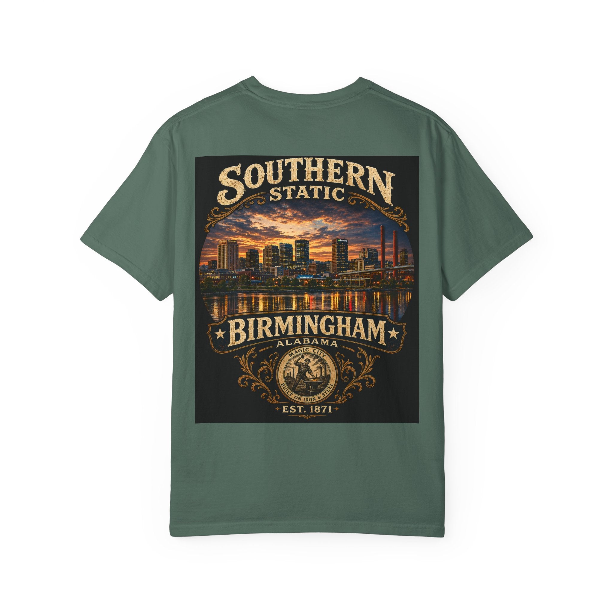 Southern Static Birmingham Skyline T-Shirt