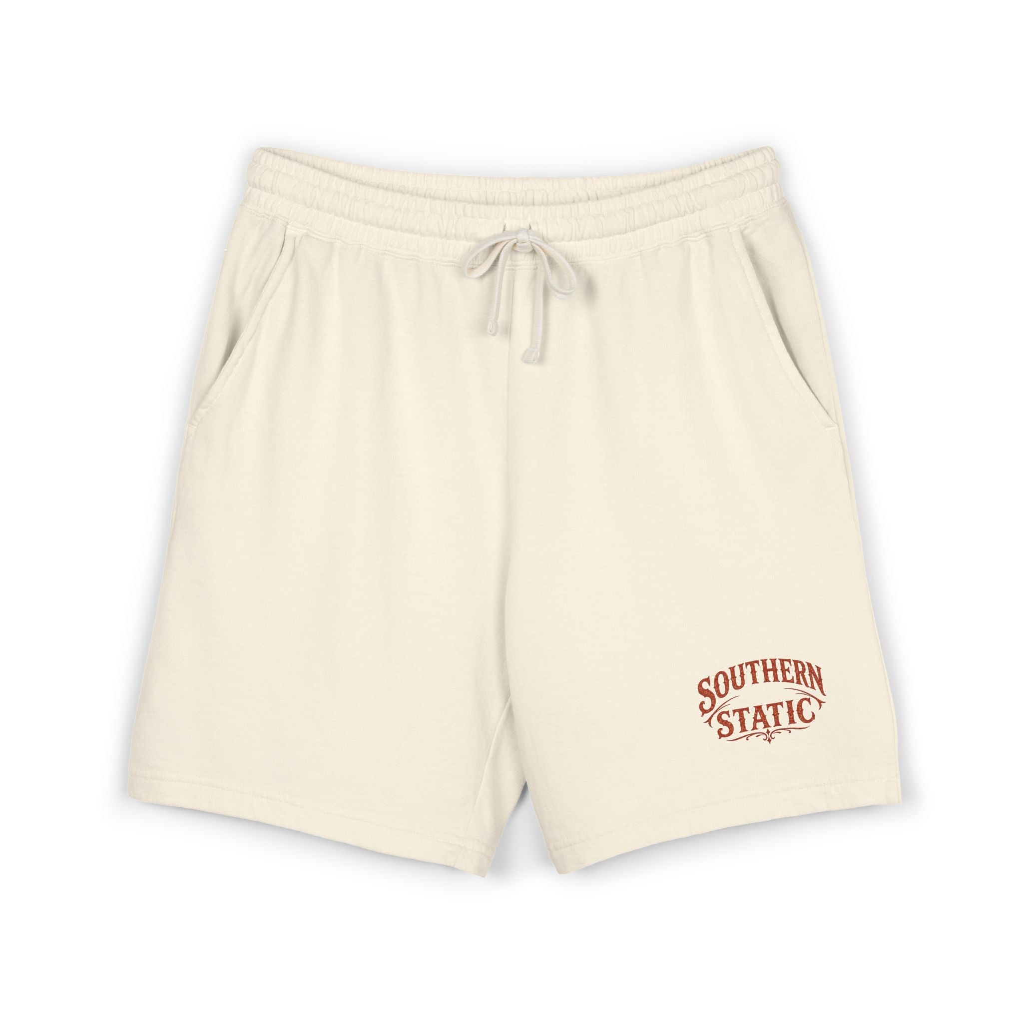 Southern Static logo sweat shorts | fleece lounge shorts