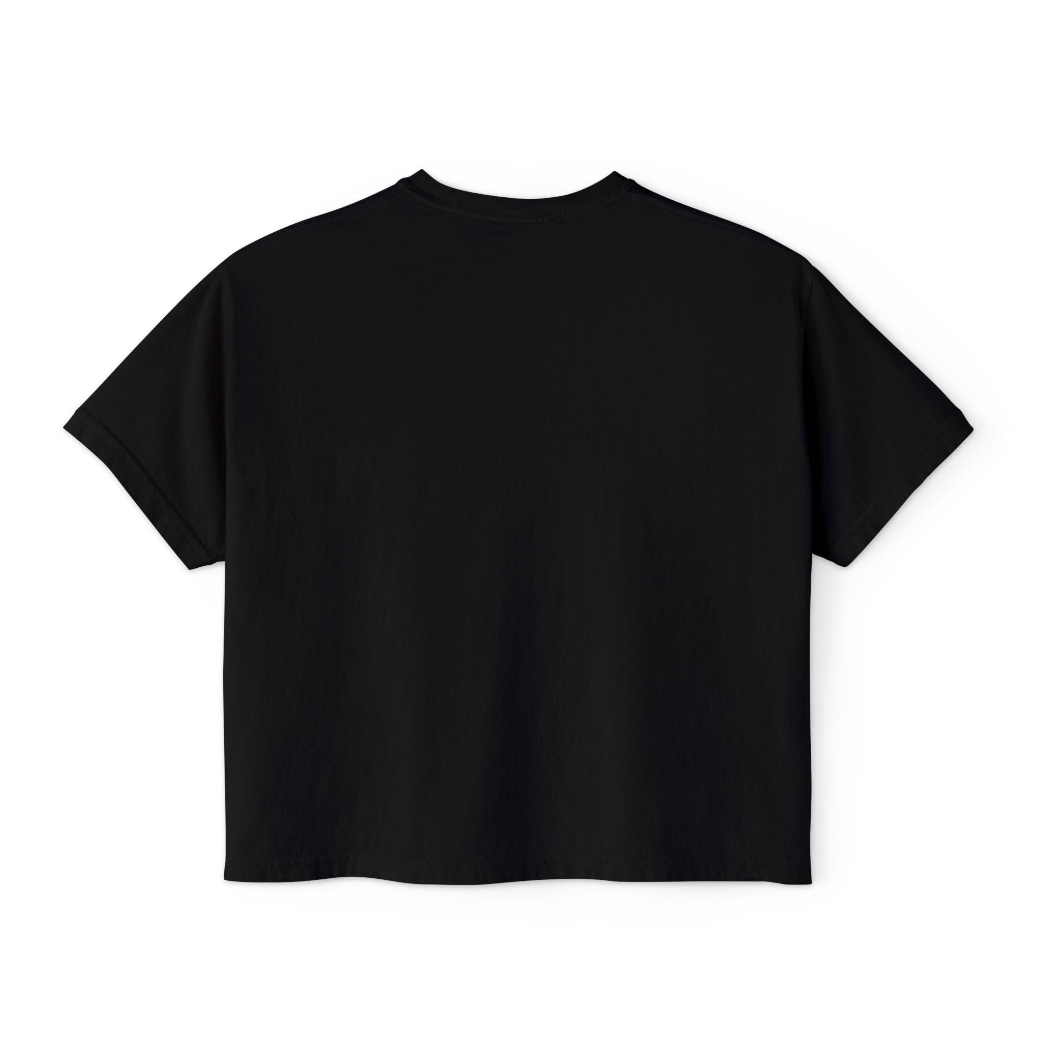 Southern Static Camo Boxy Tee — Women's Cropped Graphic T-Shirt